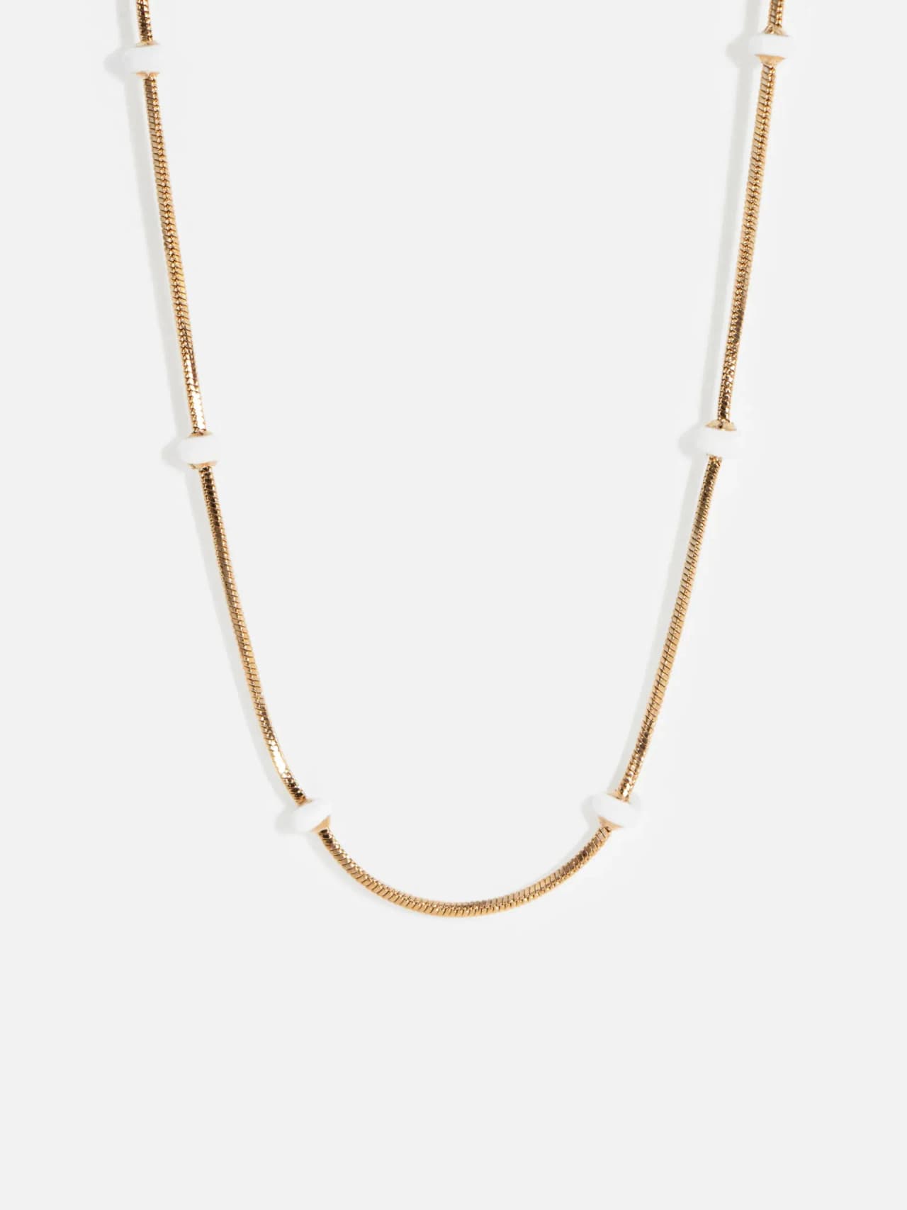 18K Guldpläterat Halsband med Beads