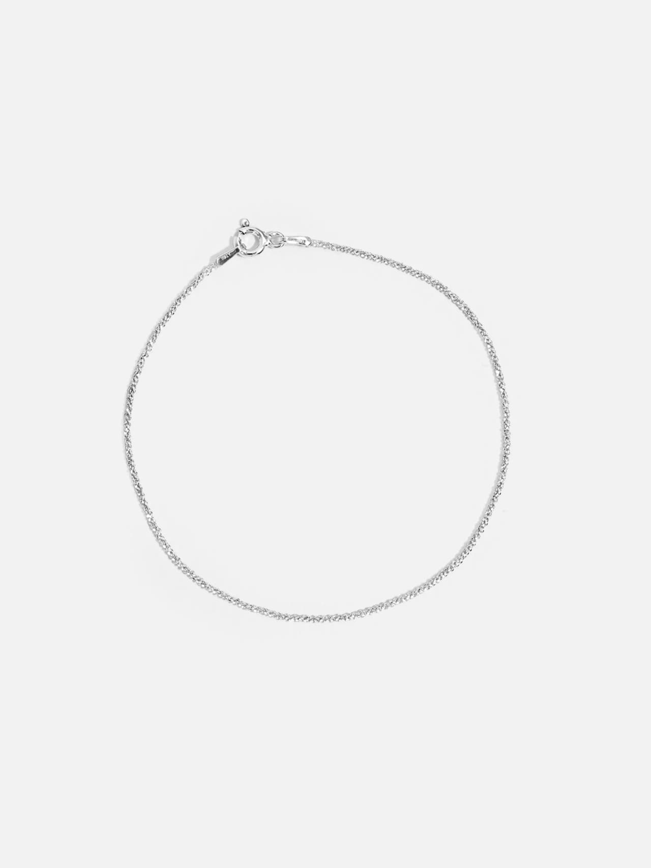 Äkta Silverarmband Finlänkad Silverkedja