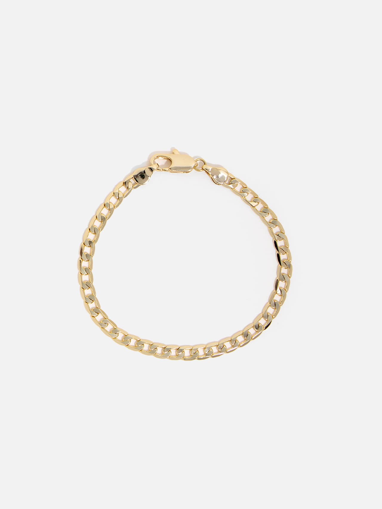 Pansararmband 14K Guldpläterat – 4,3 mm