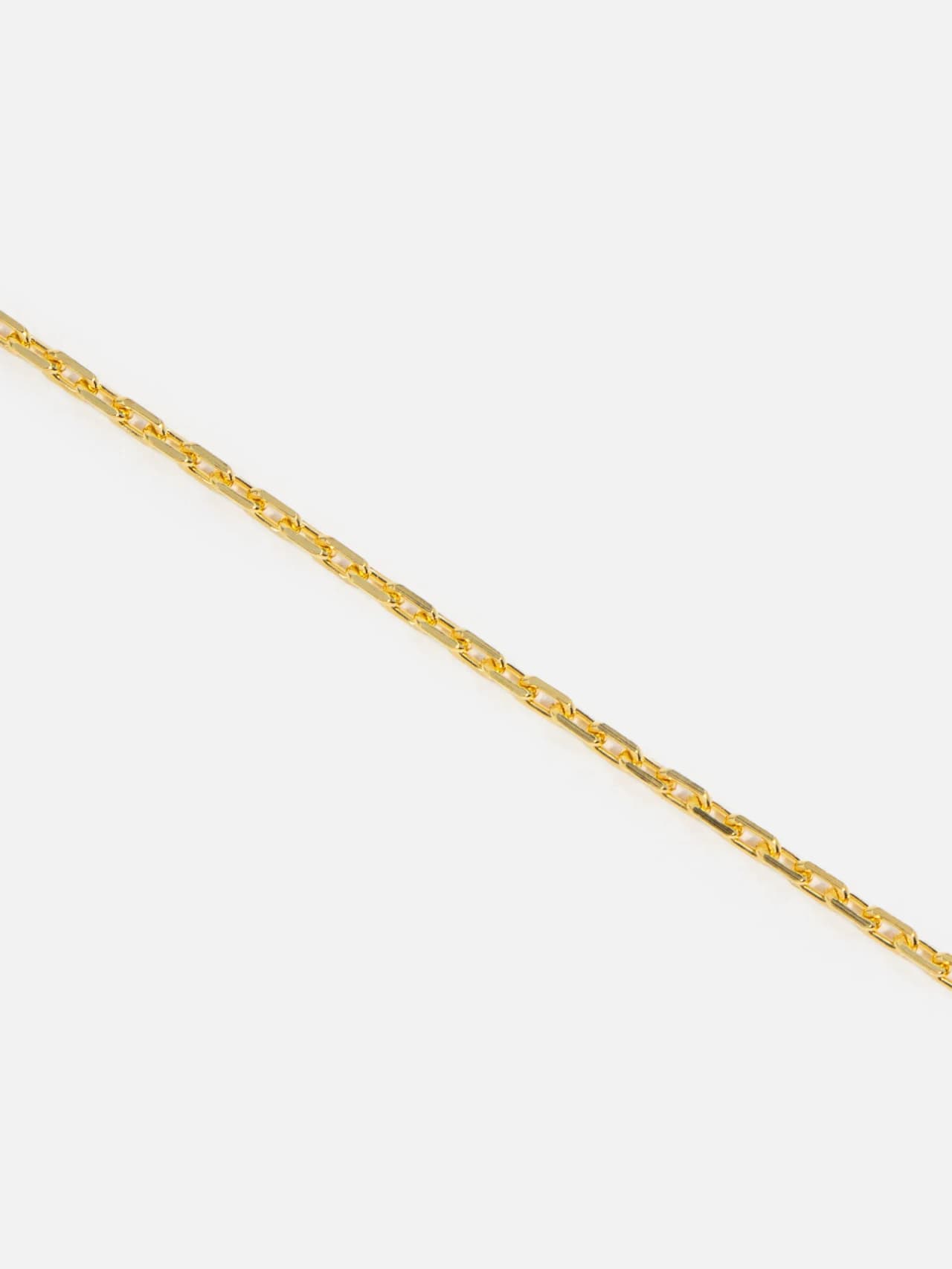 14K-Förgyllt Armband i Äkta Silver - Justerbar Längd