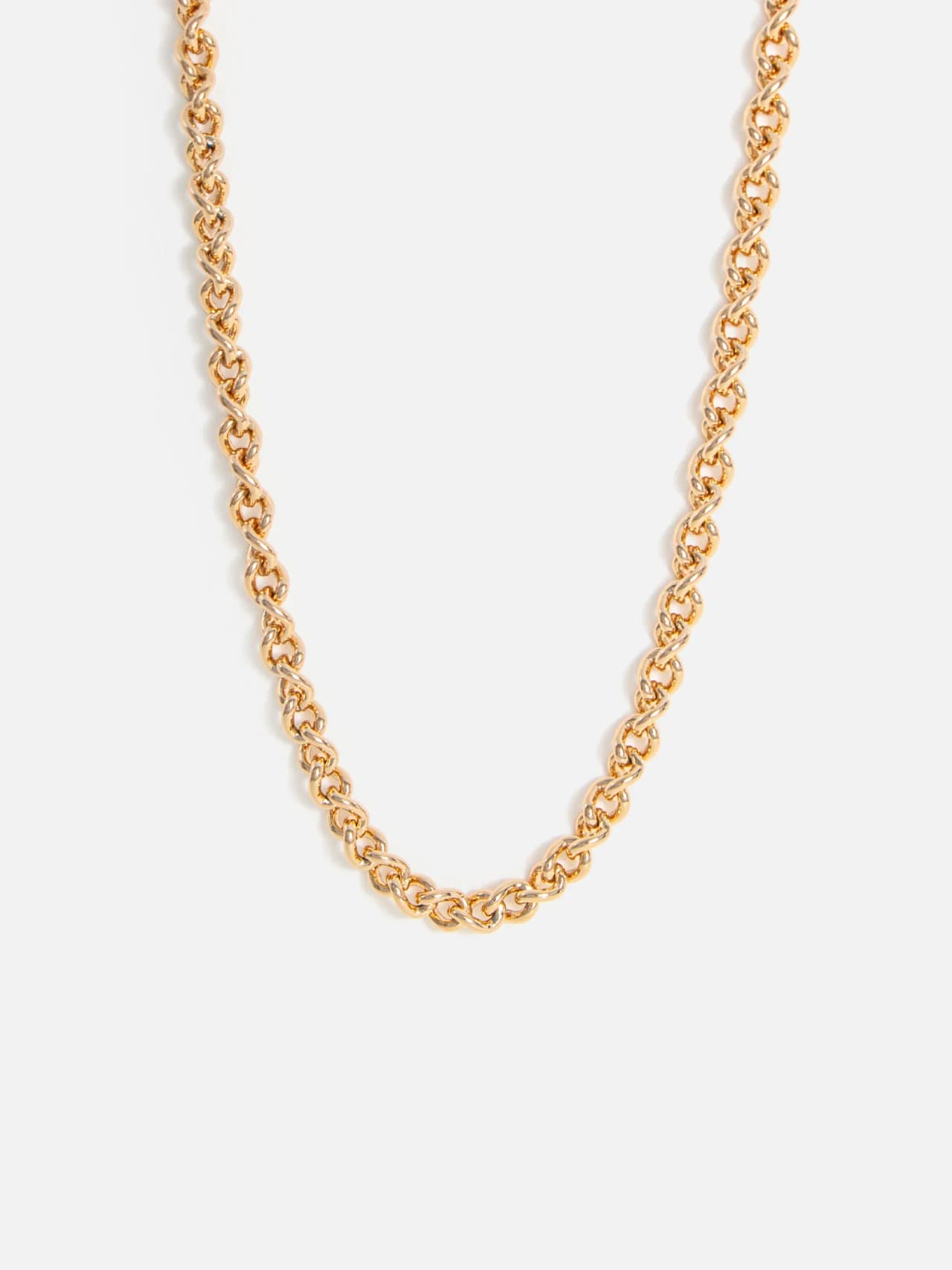 18K Guldpläterat Halsband Flätad Design