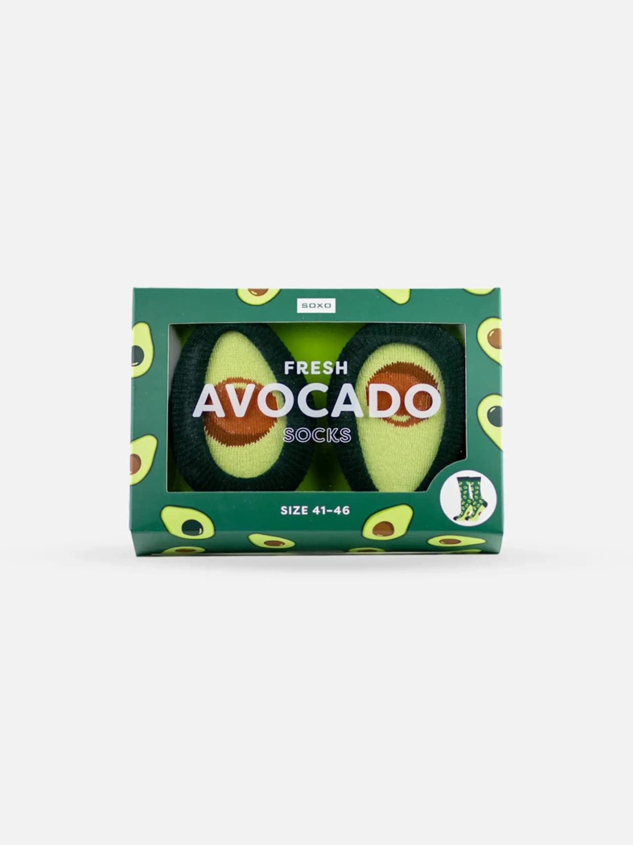 Avokado-Twist - Roliga Strumpor