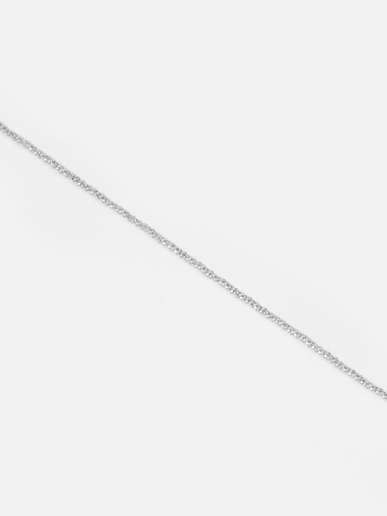 Äkta Silverarmband Finlänkad Silverkedja