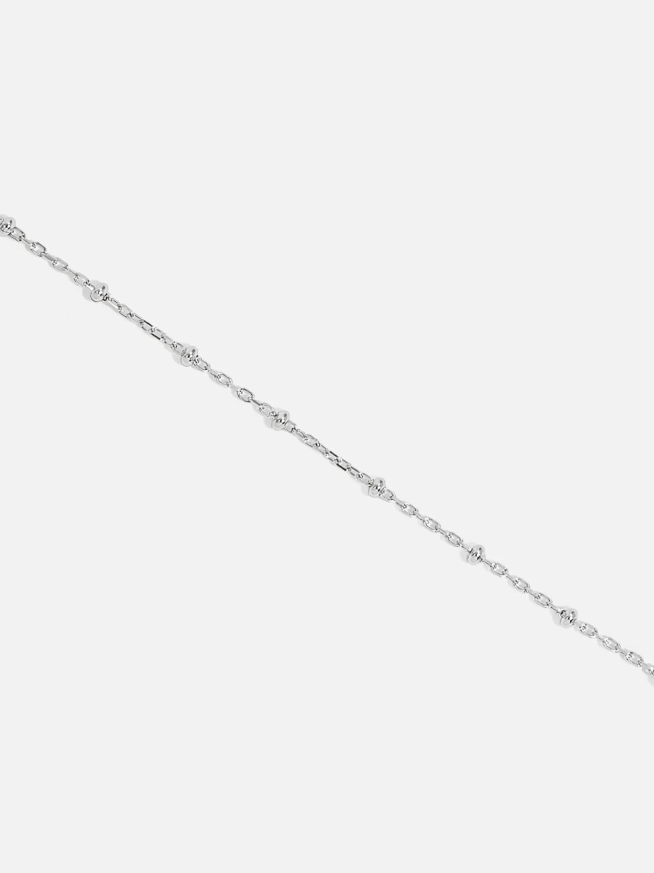 Äkta Silverarmband med Kulkedja