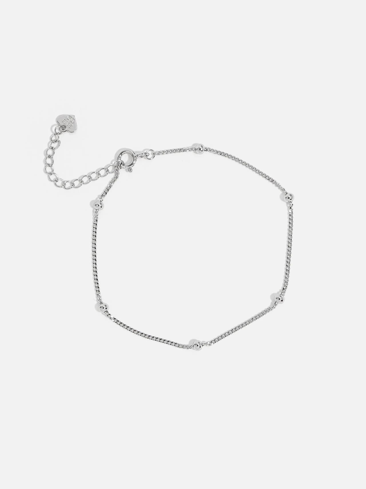 Äkta silverarmband Silverpärlor