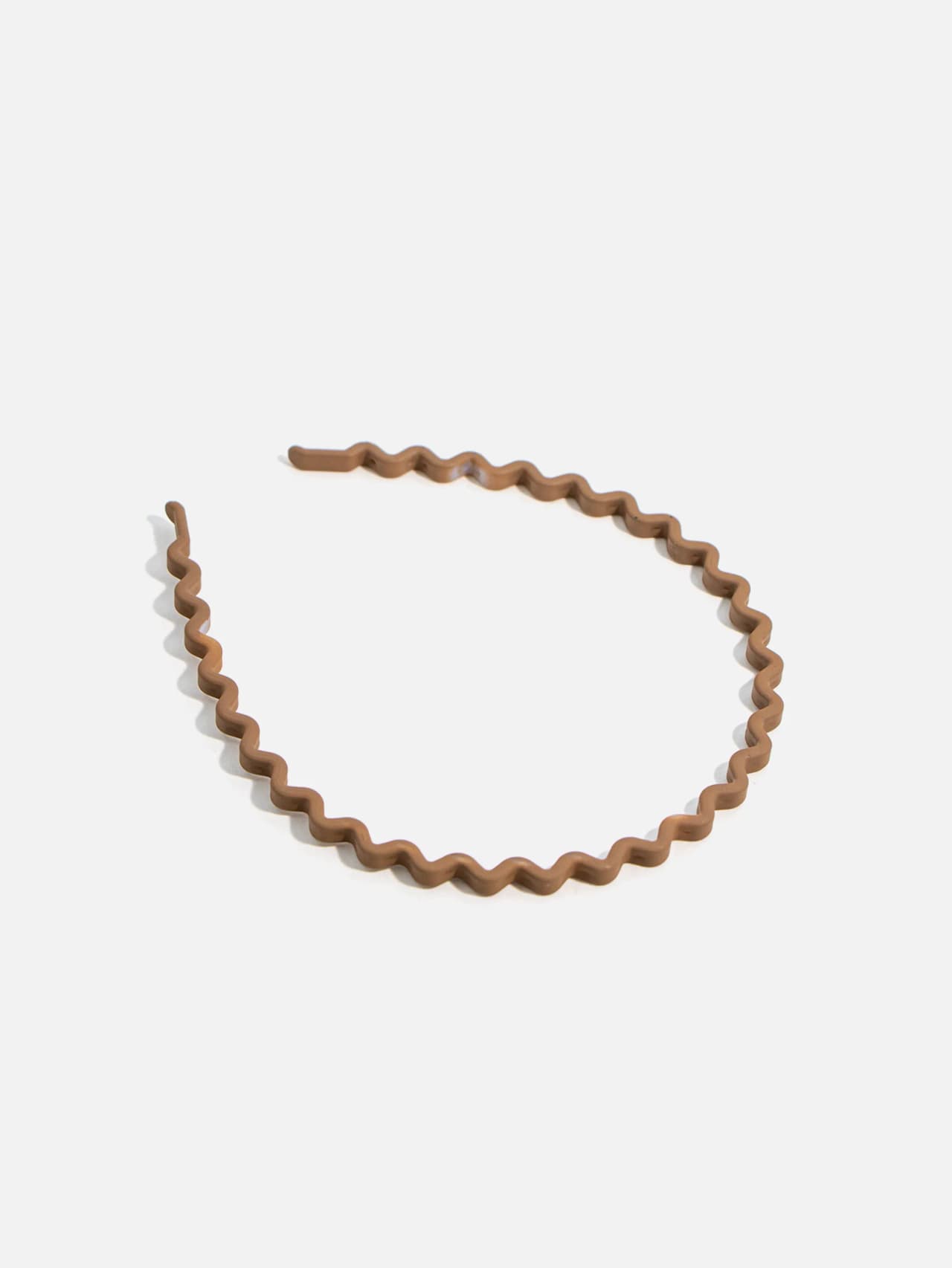 Vågig brun Diadem med Små Vågor