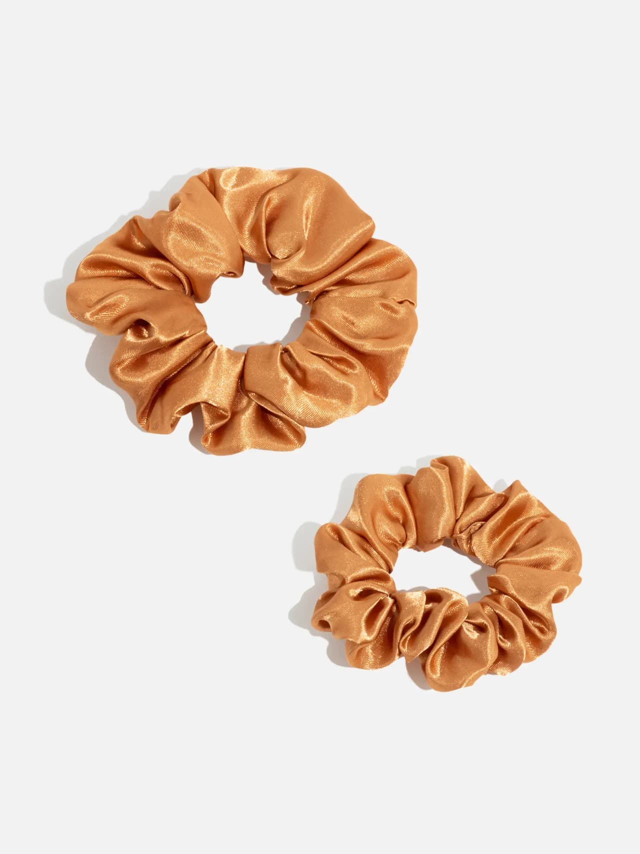 Brun Scrunchie 2St