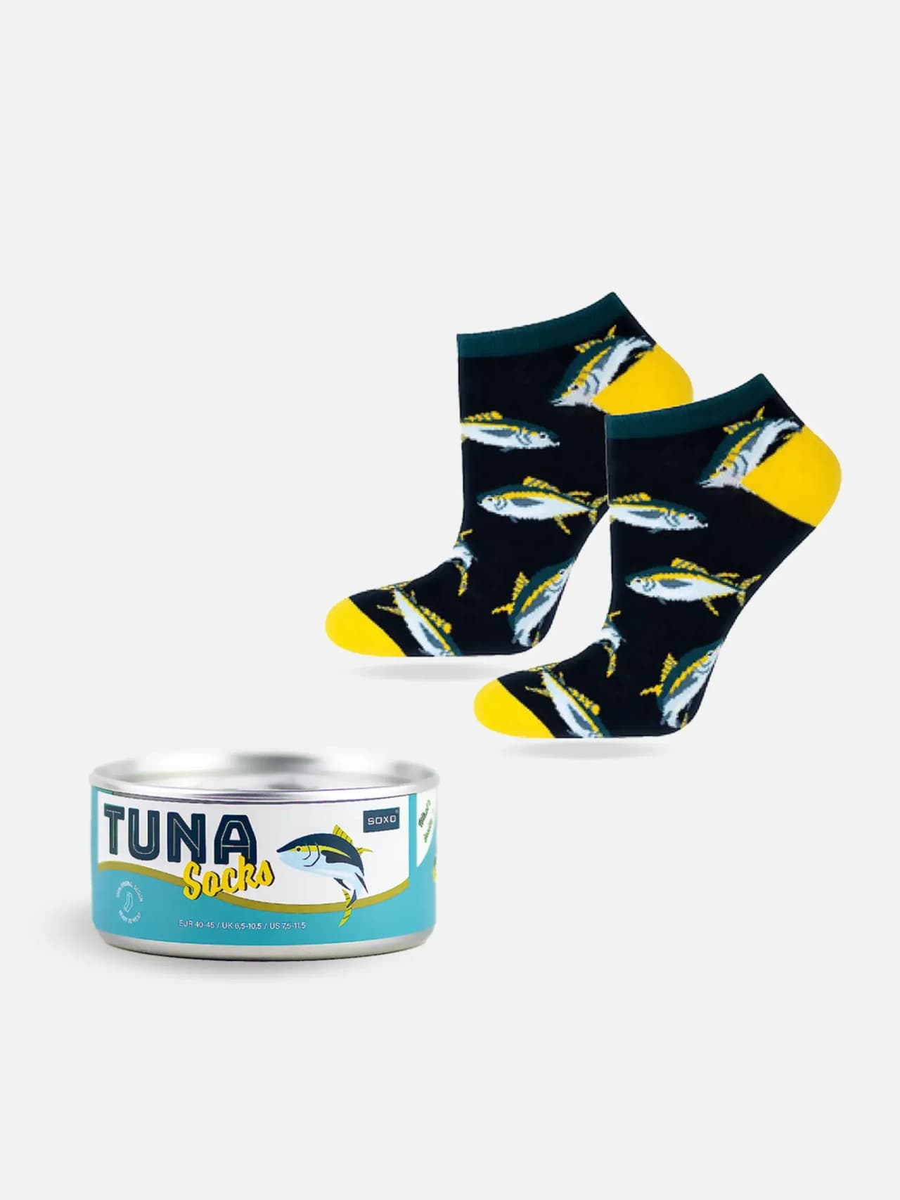 Burk med Fisketur - Roliga Tonfisk strumpor