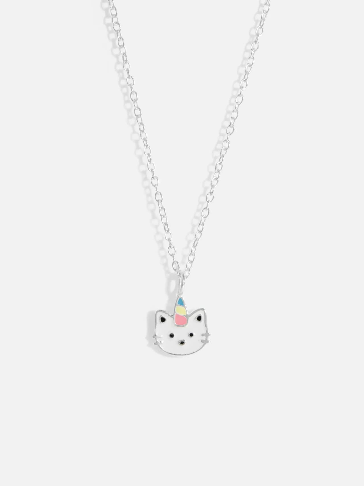Caticorn Barn Halsband i Äkta Silver