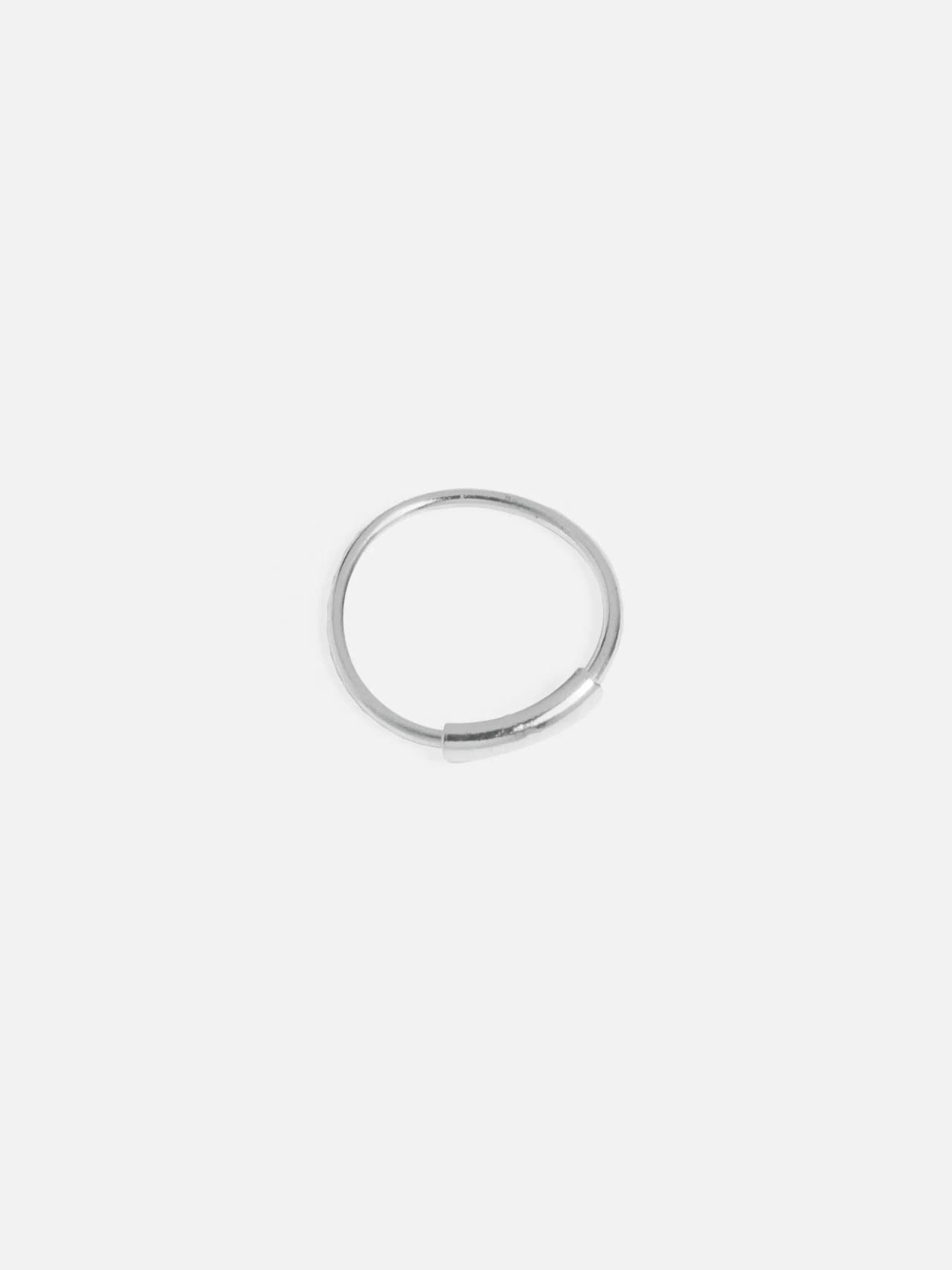 Circle Äkta Silver Näs Piercing