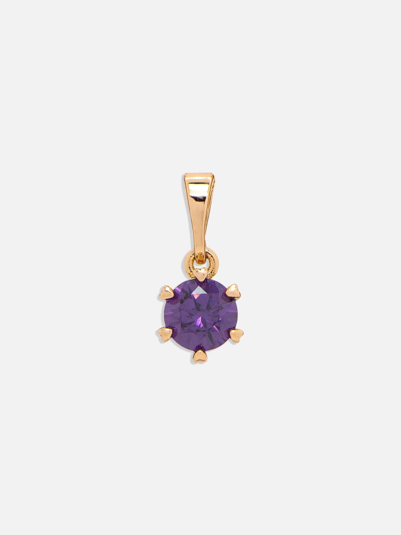 Dazzledrop 18K Guldpläterad Hänge med Kubisk Zirkonia