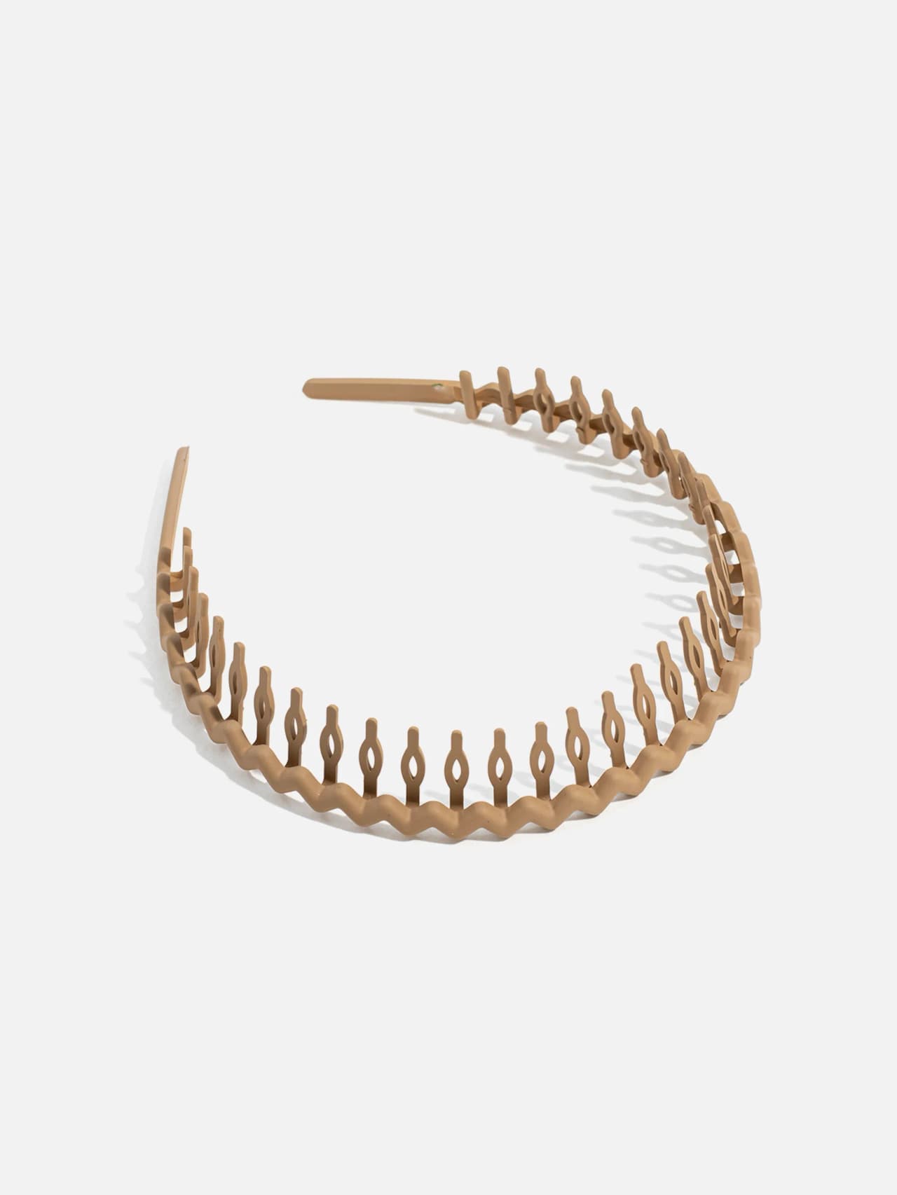 Diadem med Kammar brun