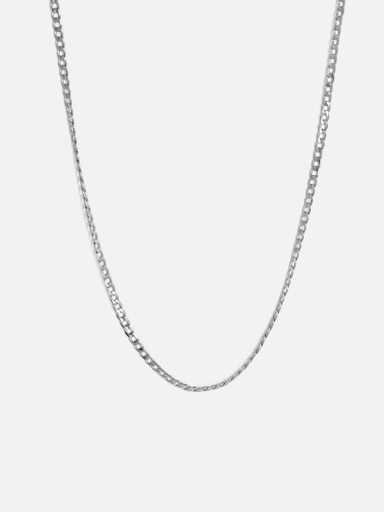 Figaro Kjedia Halsband Platinumpläterad