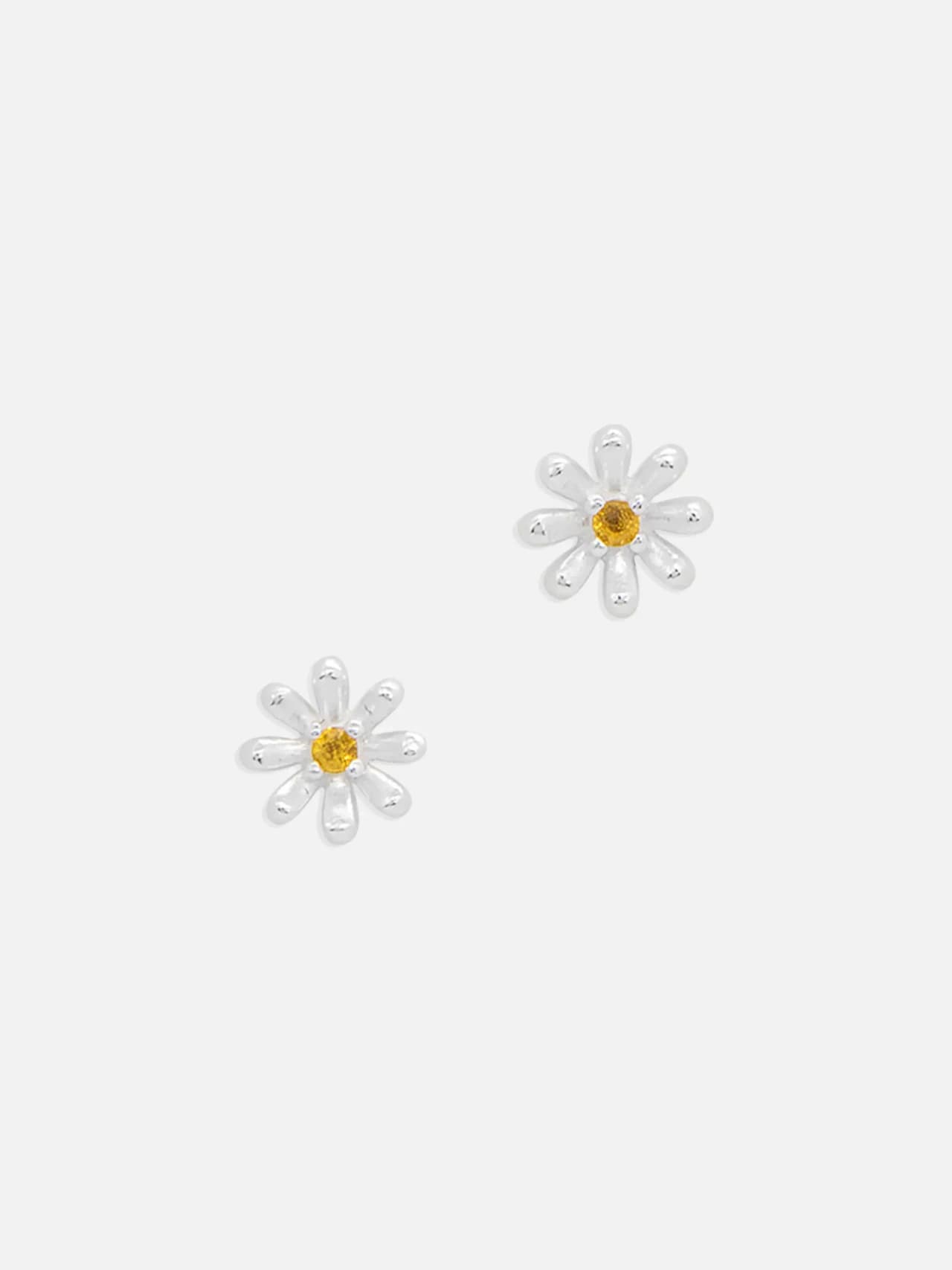 Flower Örhängen i Äkta Silver med Kubisk Zirkonia