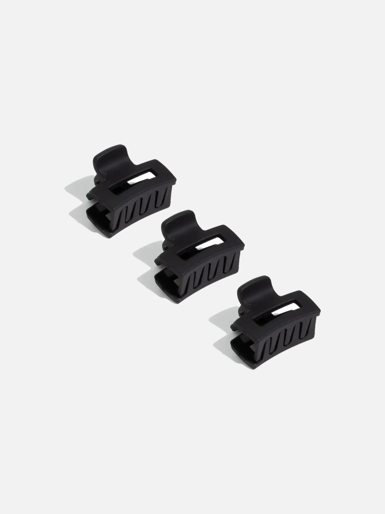 Hårklämma Svart-Små- 3 Pack