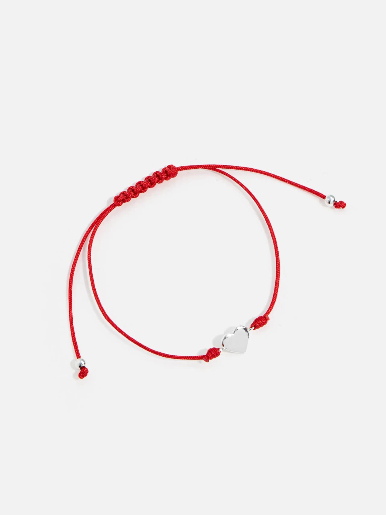 Hjärteglans Justerbart Armband i Äkta Silver