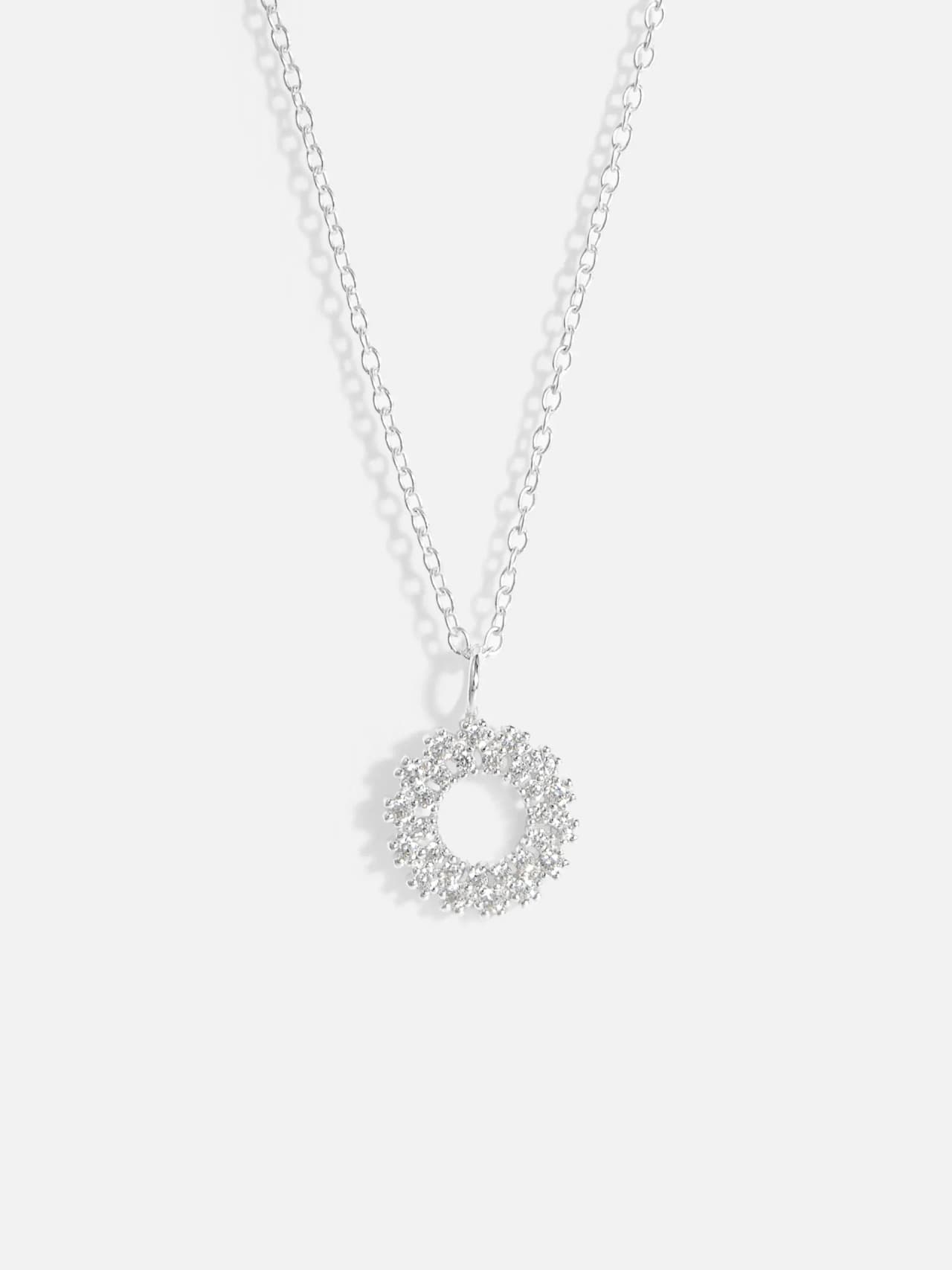 Lumina Damhalsband i Äkta Silver med Kubisk Zirkonia