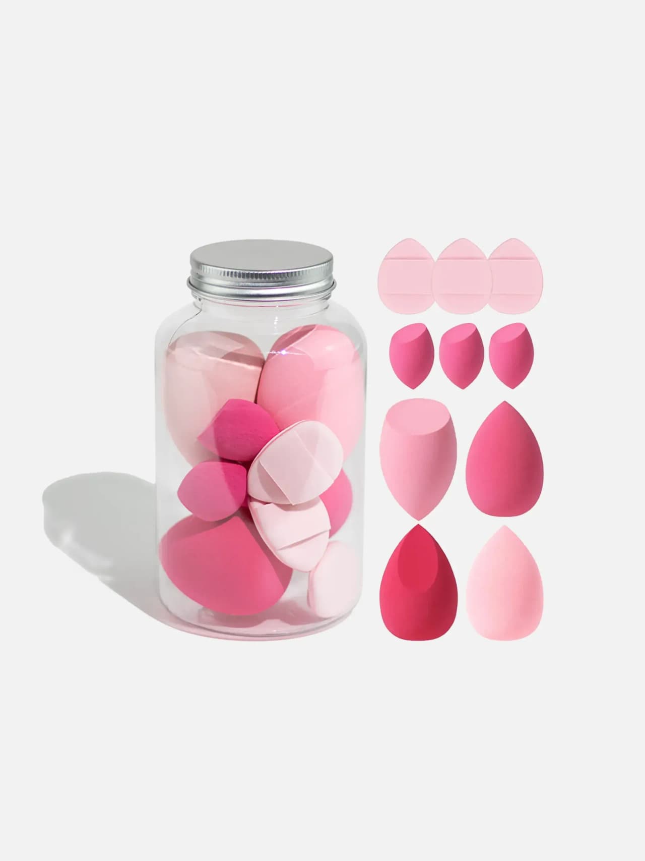 Makeup Blender Sponge - Sminksvamp Set - 10 St