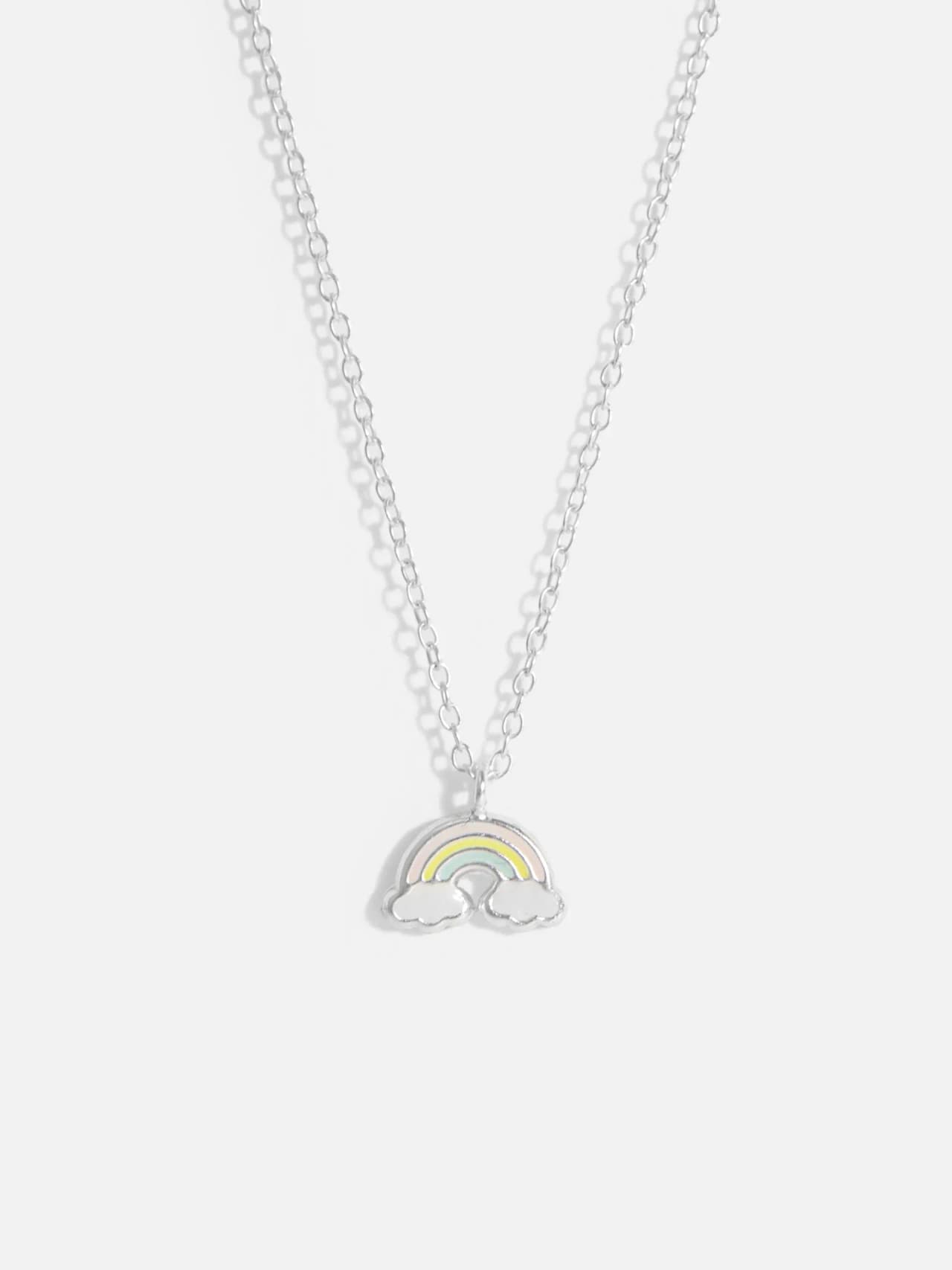 Moln Barn Halsband i Äkta Silver