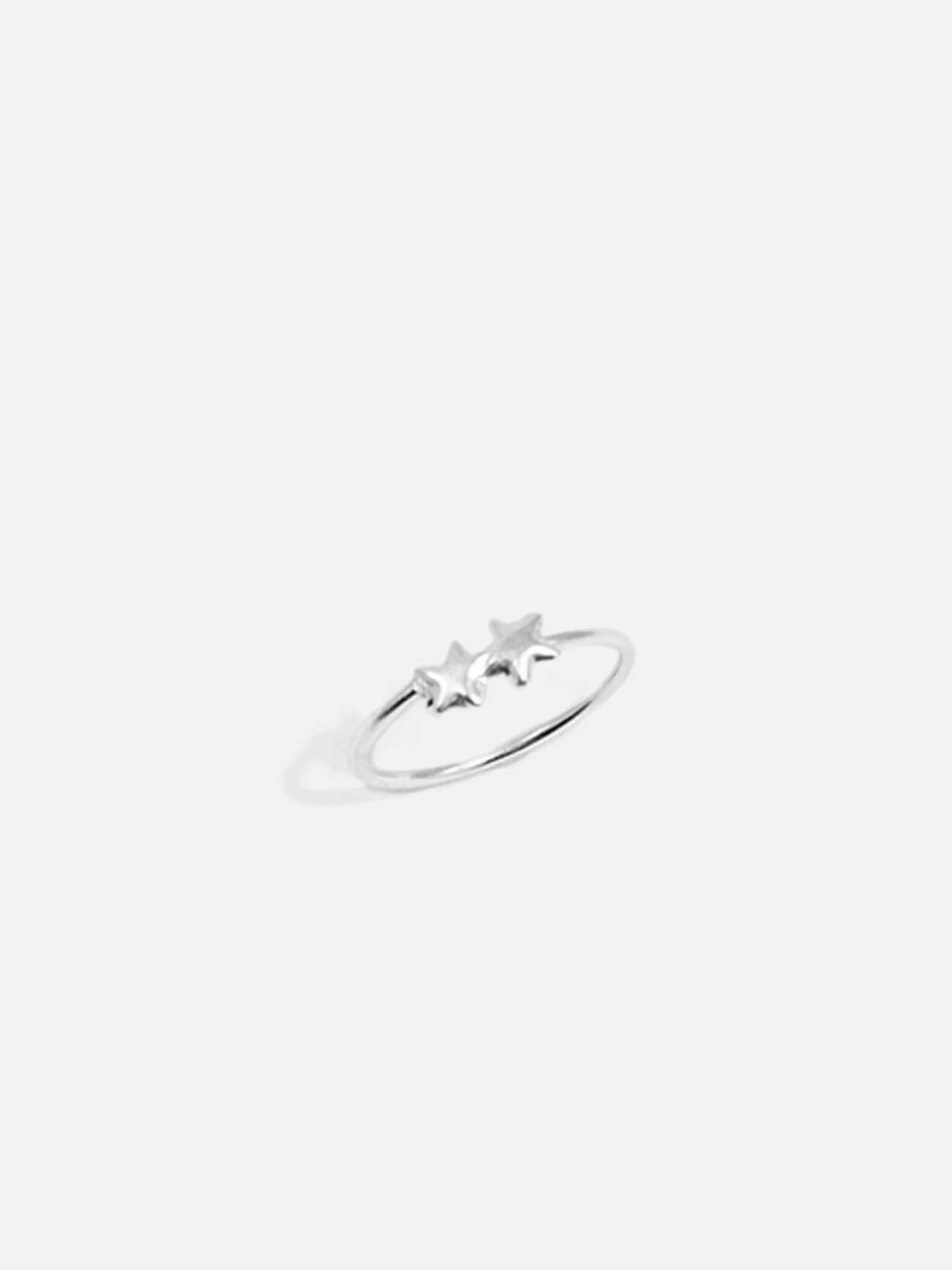 Näspiercing i Äkta Silver — Liten Stjärna