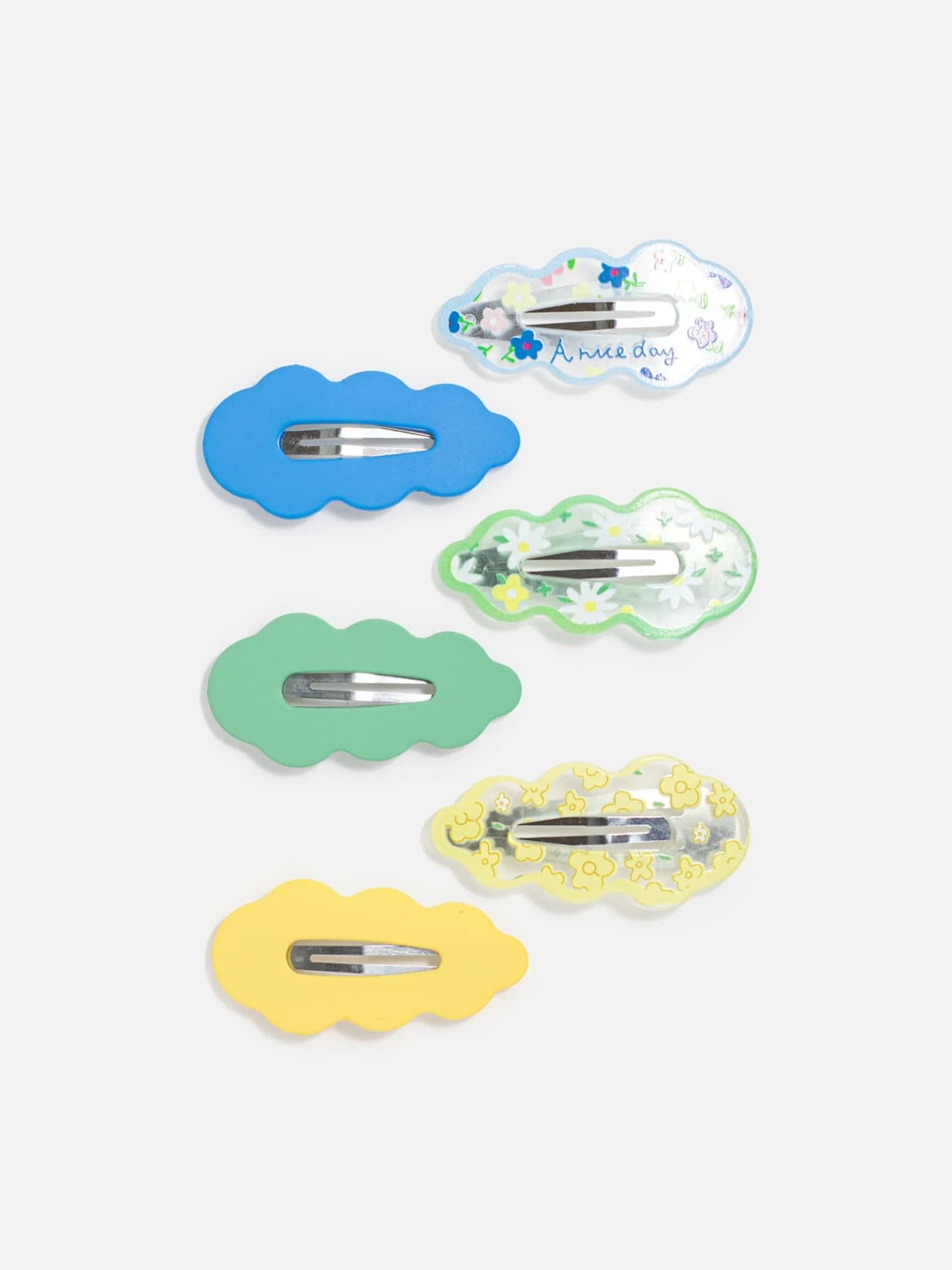 Olika Färg Barn Hårspänne Set 6-pack