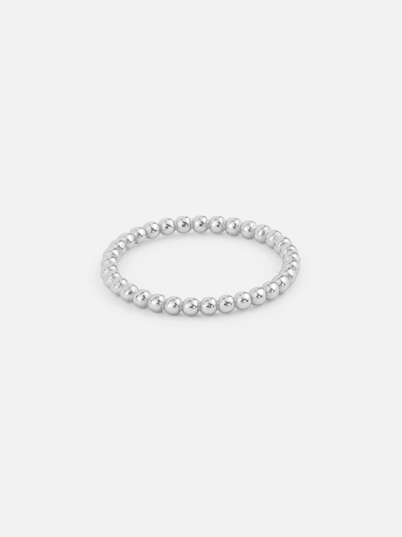 Pärlkedja Äkta Silver Ring