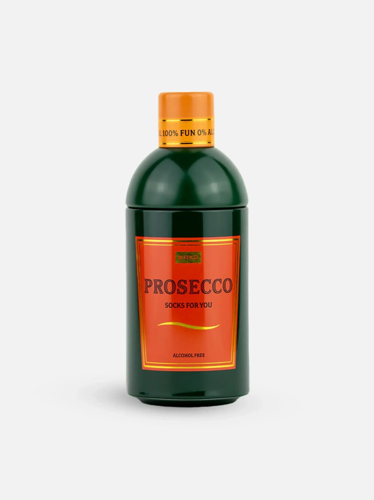 Prosecco Pop! - Roliga Dam Strumpor i Metallbur
