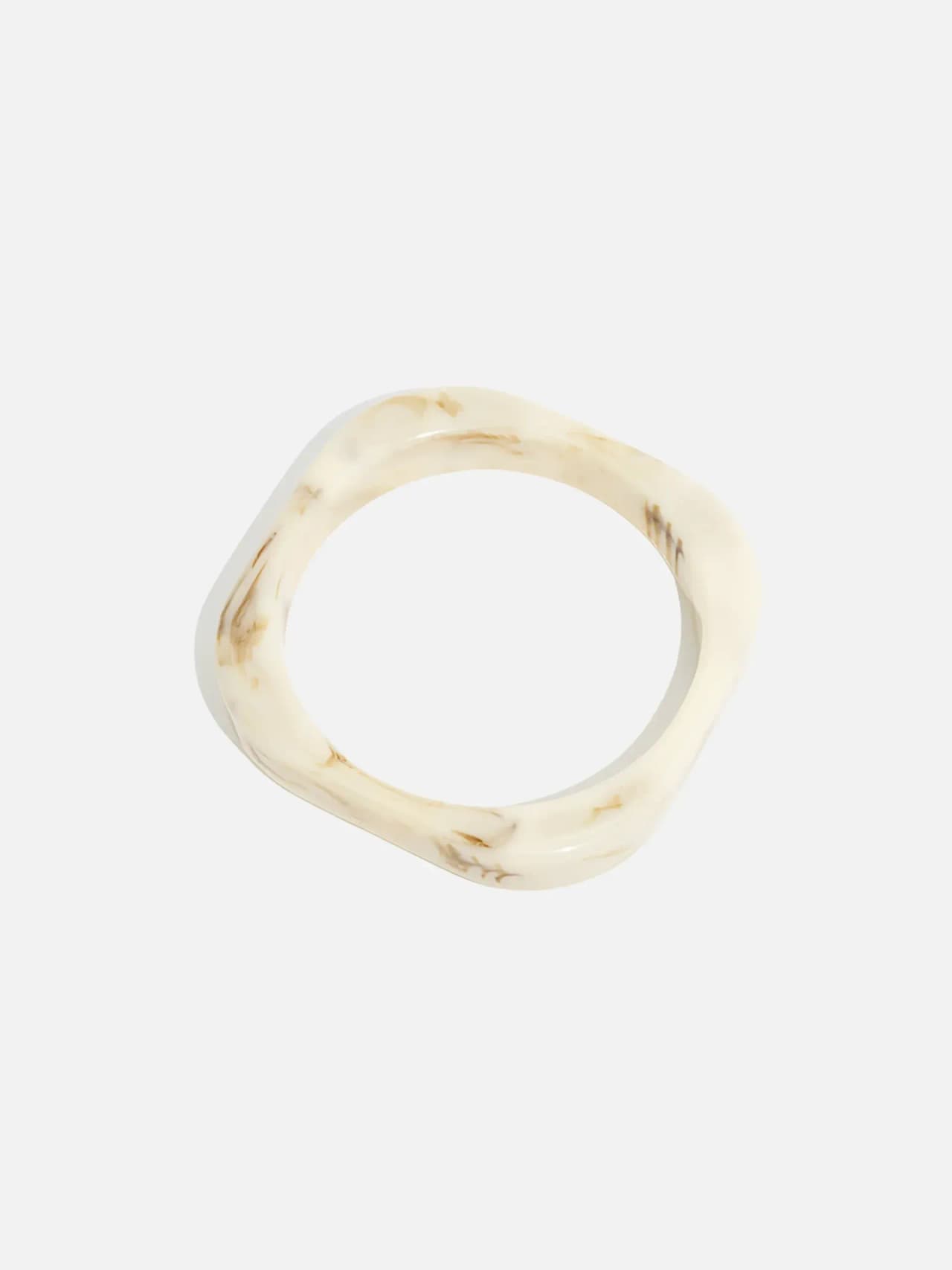 Resin Bangle - Stor Bangel i Fyrkant Form