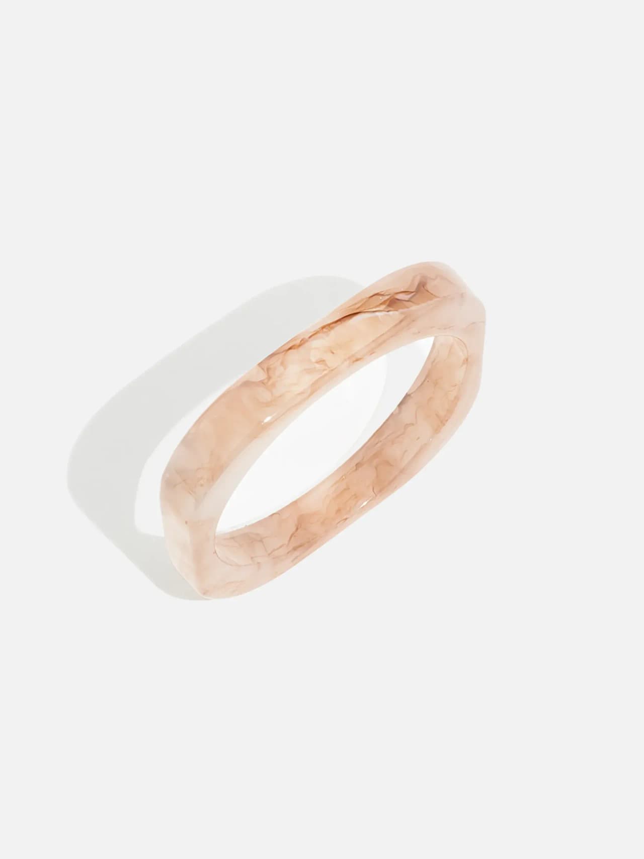 Resin Bangle - Stor Bangel i Fyrkant Form