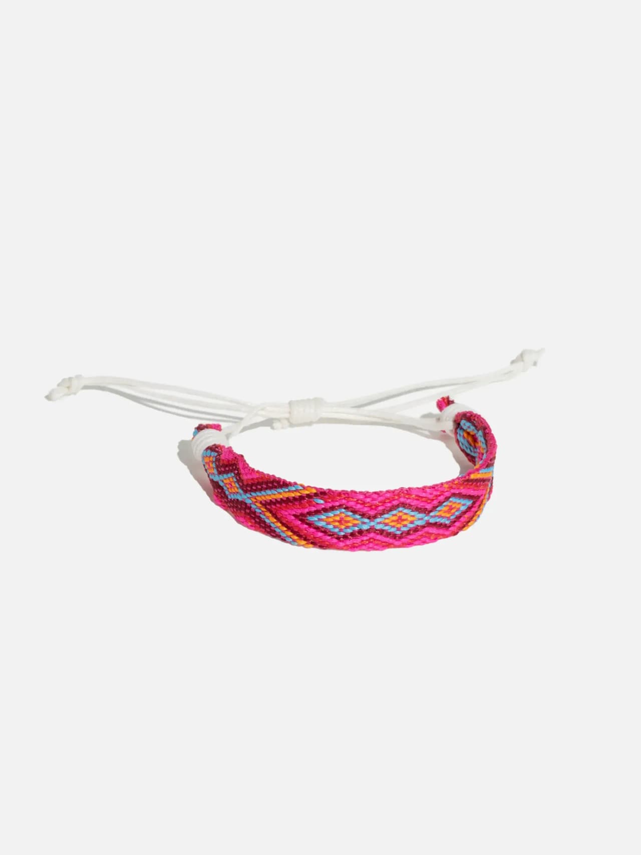 Röd Vävd Armband - Justerbar Vänskapsarmband