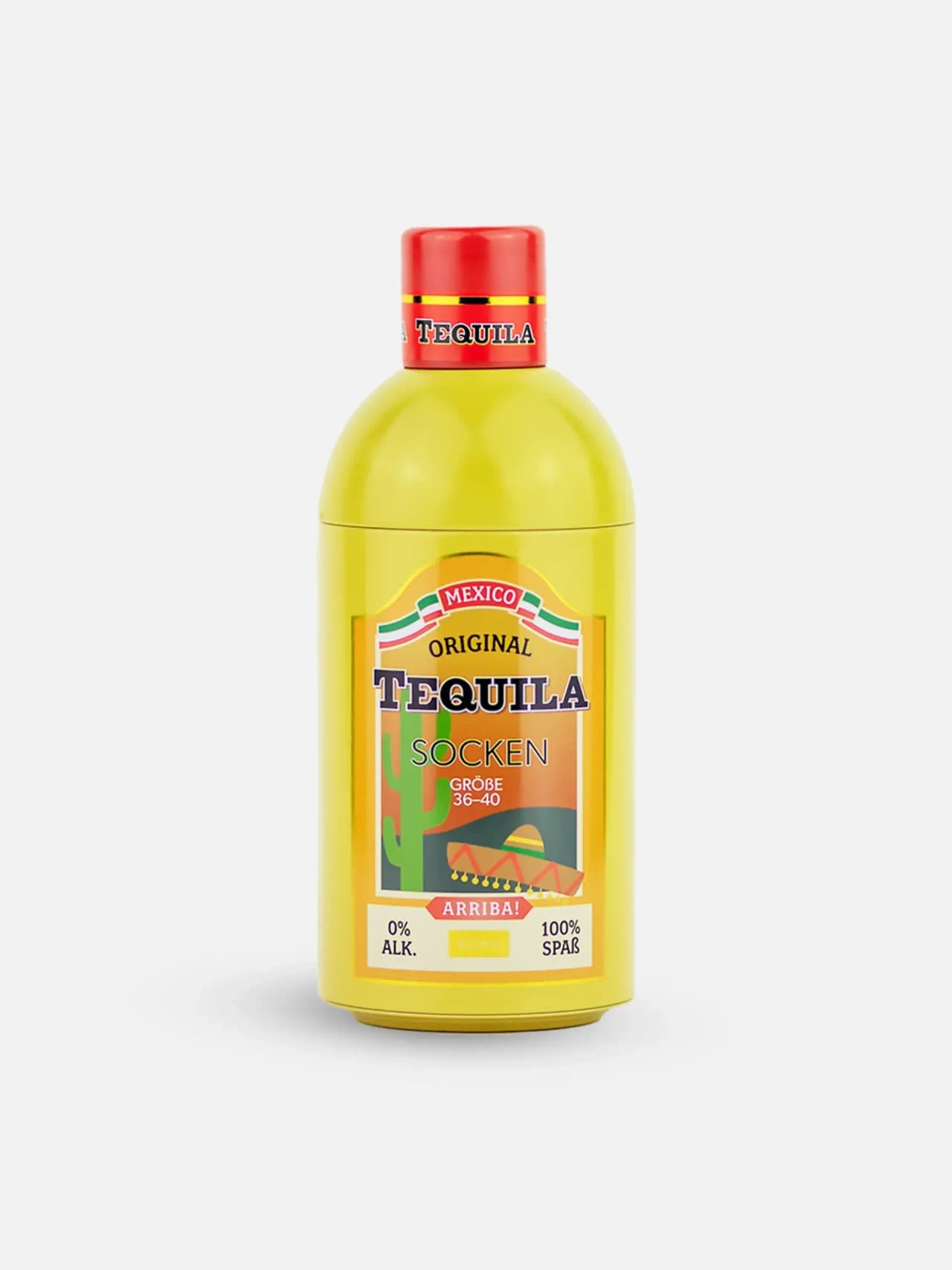 Roliga Strumpor för Partyälskare i Tequila Burk