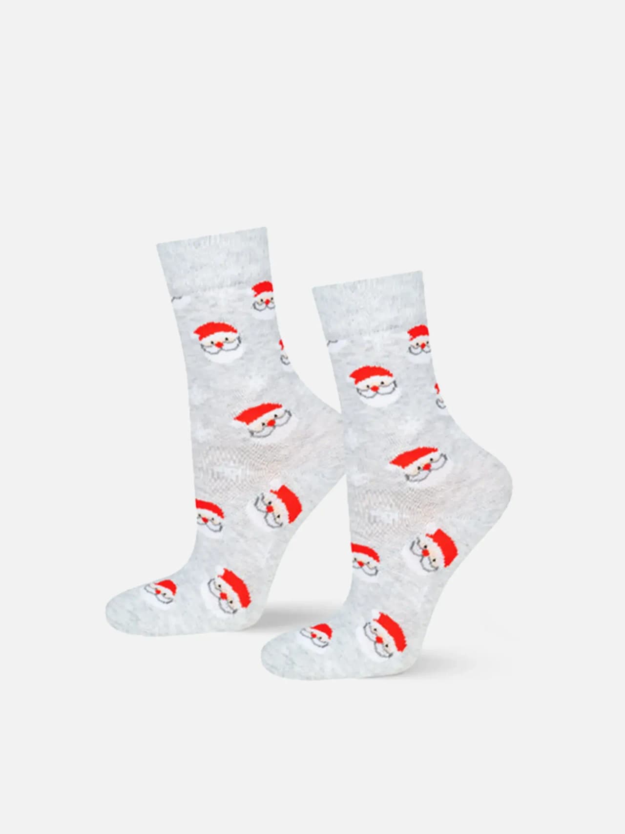 Roliga Strumpor Julmys – Dam 4-pack med Tomte & Pepparkaka