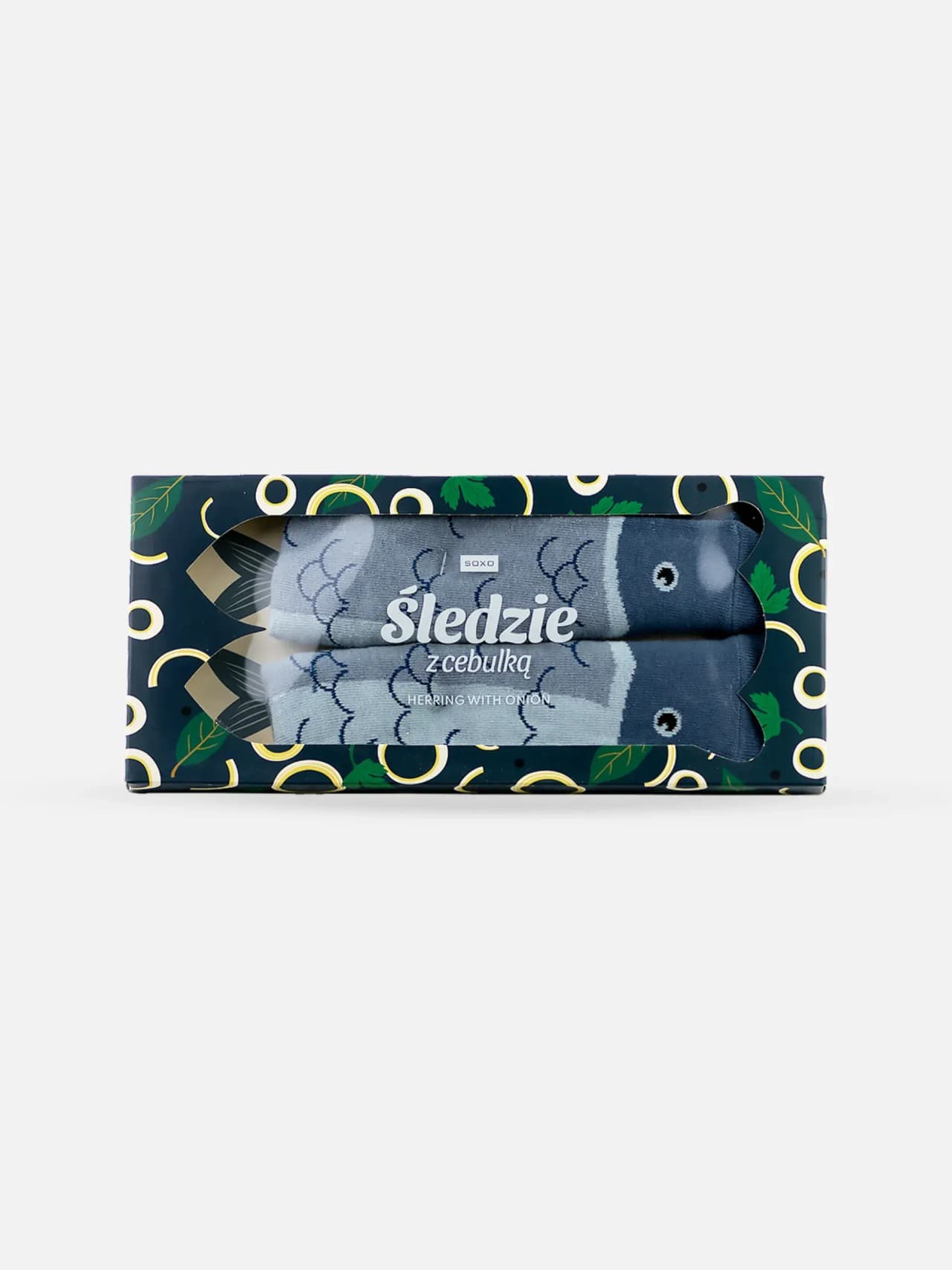 Roliga Strumpor med Sillmönster