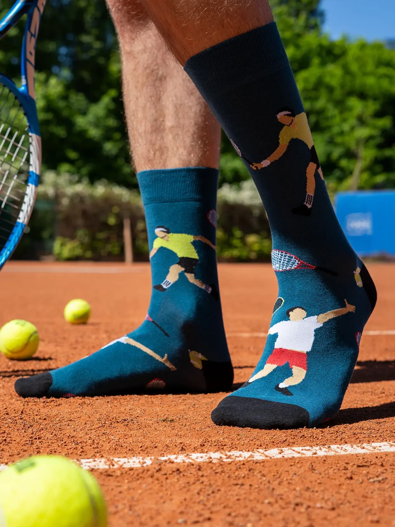 Roliga Tennisstrumpor i Presentbox – 3 Par för Sport & Fritid