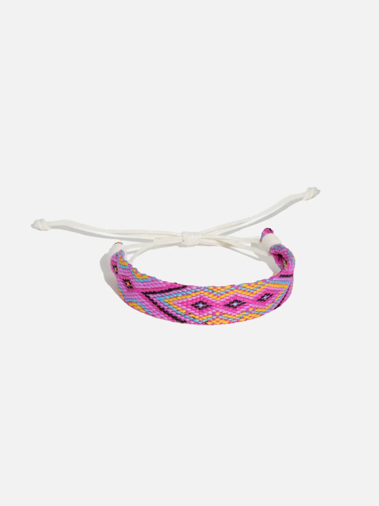 Rosa Armband - Färgrik Justerbar Vänskapsarmband
