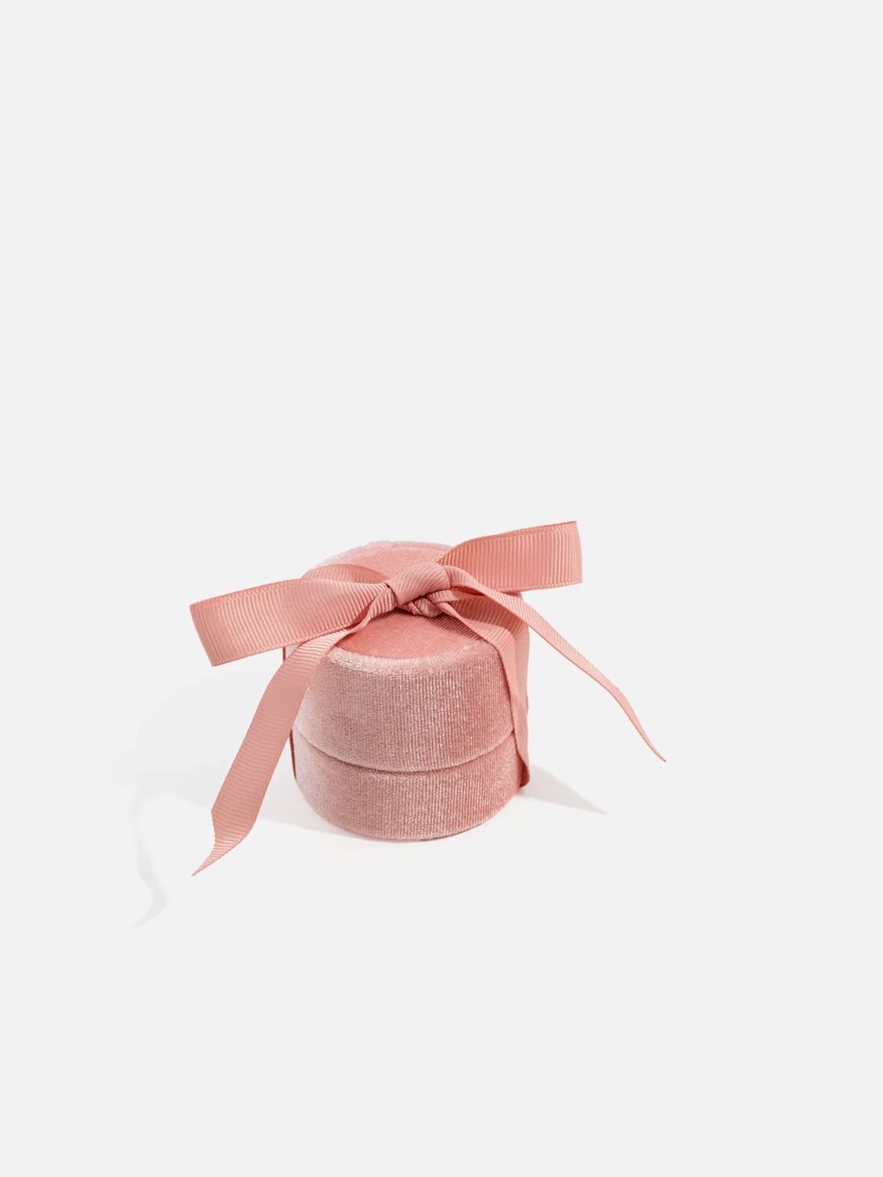 Sammet & Rosett Halsbandsask – Perfekt Presentförpackning