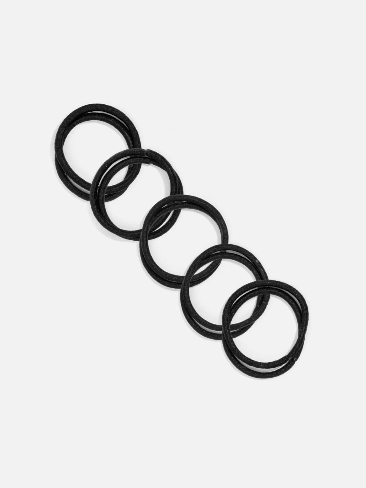 Små Hårsnoddar i Svart 10Pack