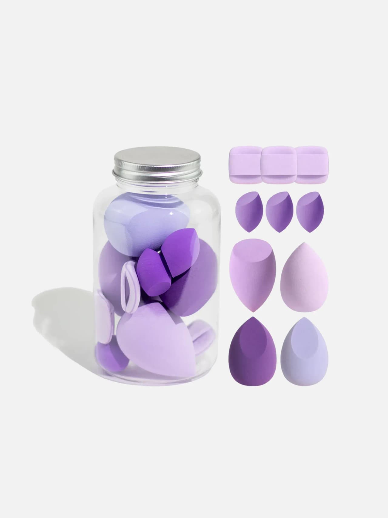 Sminksvamp Set - Makeup Blender Sponge - 10 St