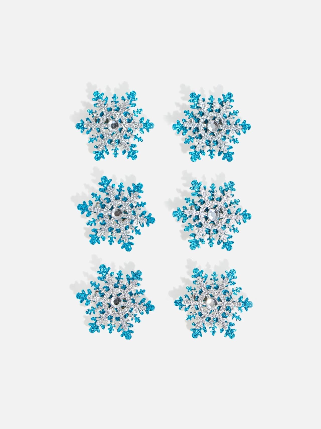 Snöflinga Elegans Hårspänne – 6pack