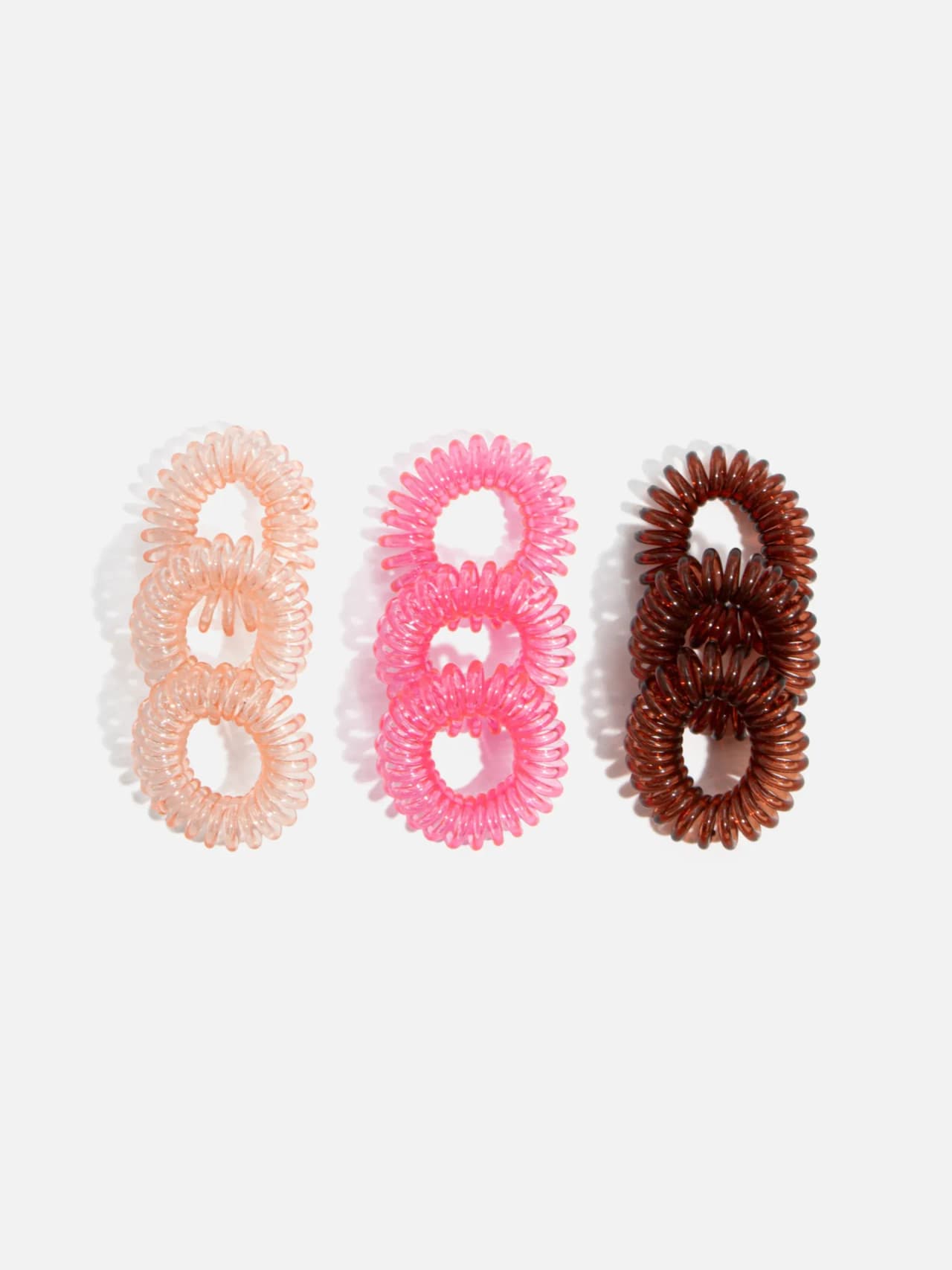 Spiral Hårsnoddar 9-pack