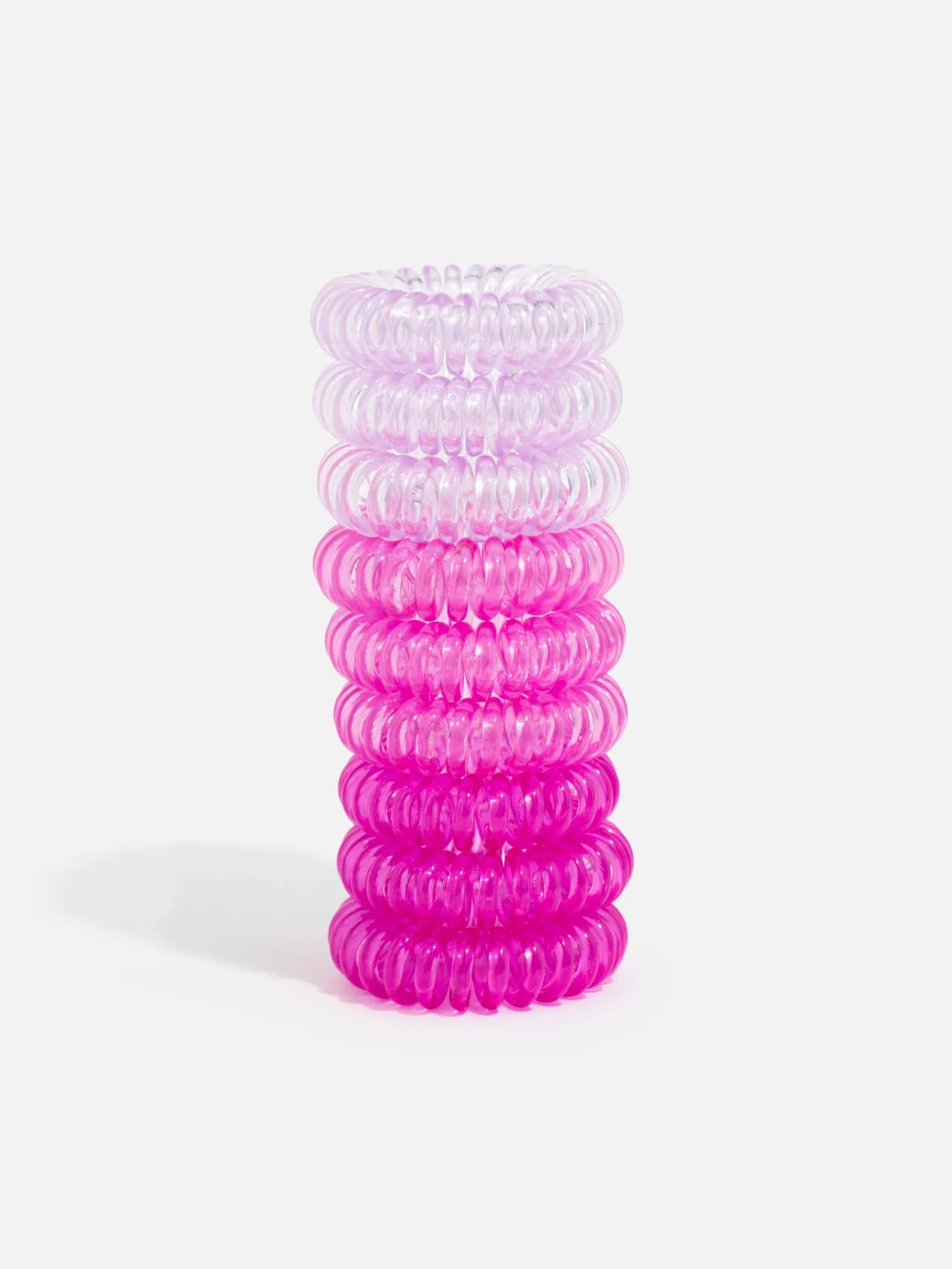 Spiral Hårsnoddar 9-pack - Rosatoner