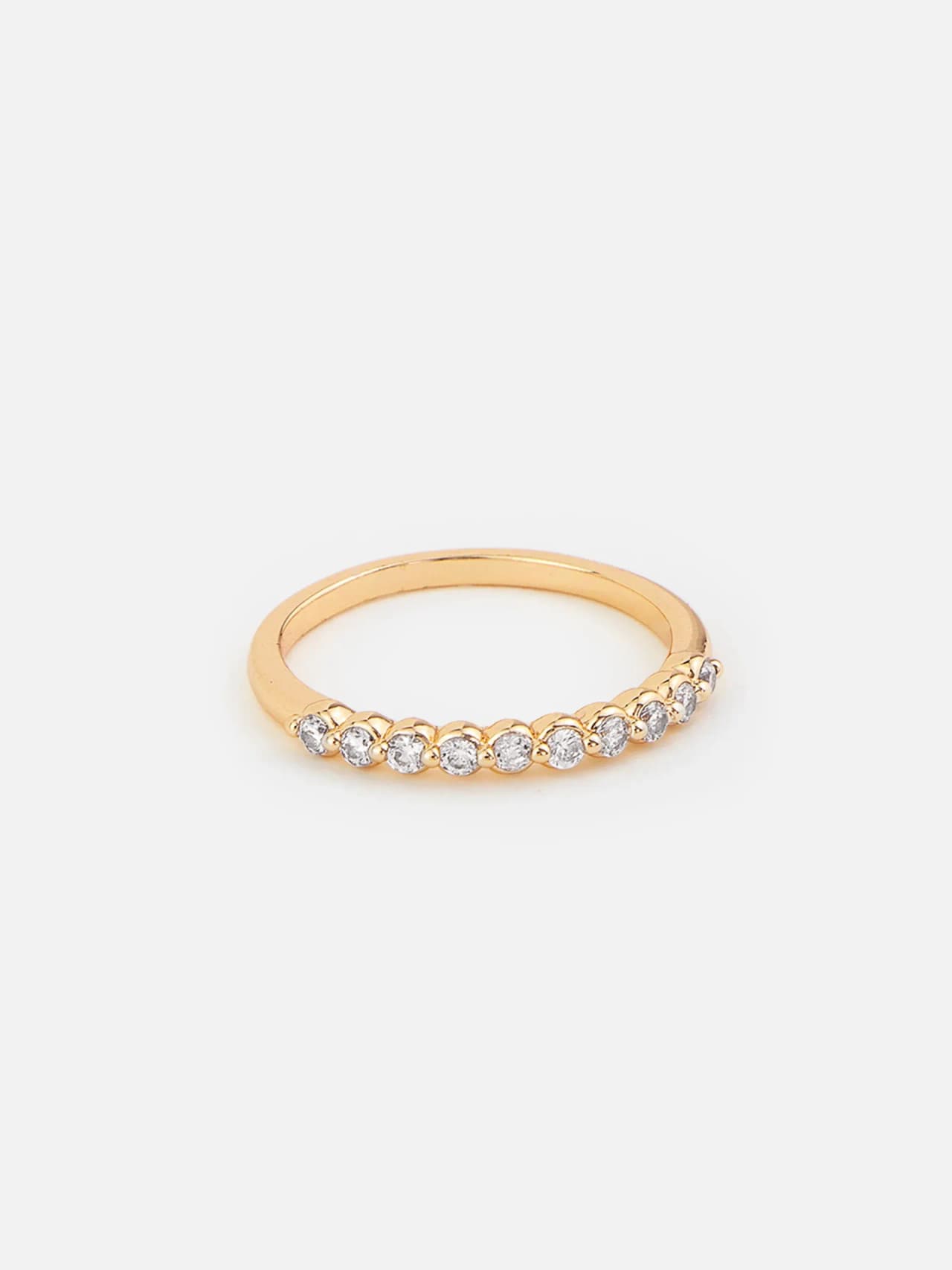 Stjärnfall Ring i 18K Guld Förgylld med Cubic Zirconia