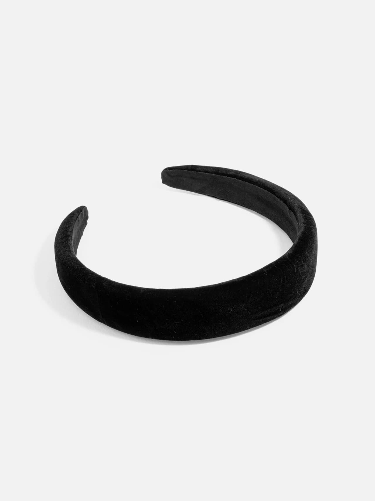 Svart Vadderad Diadem