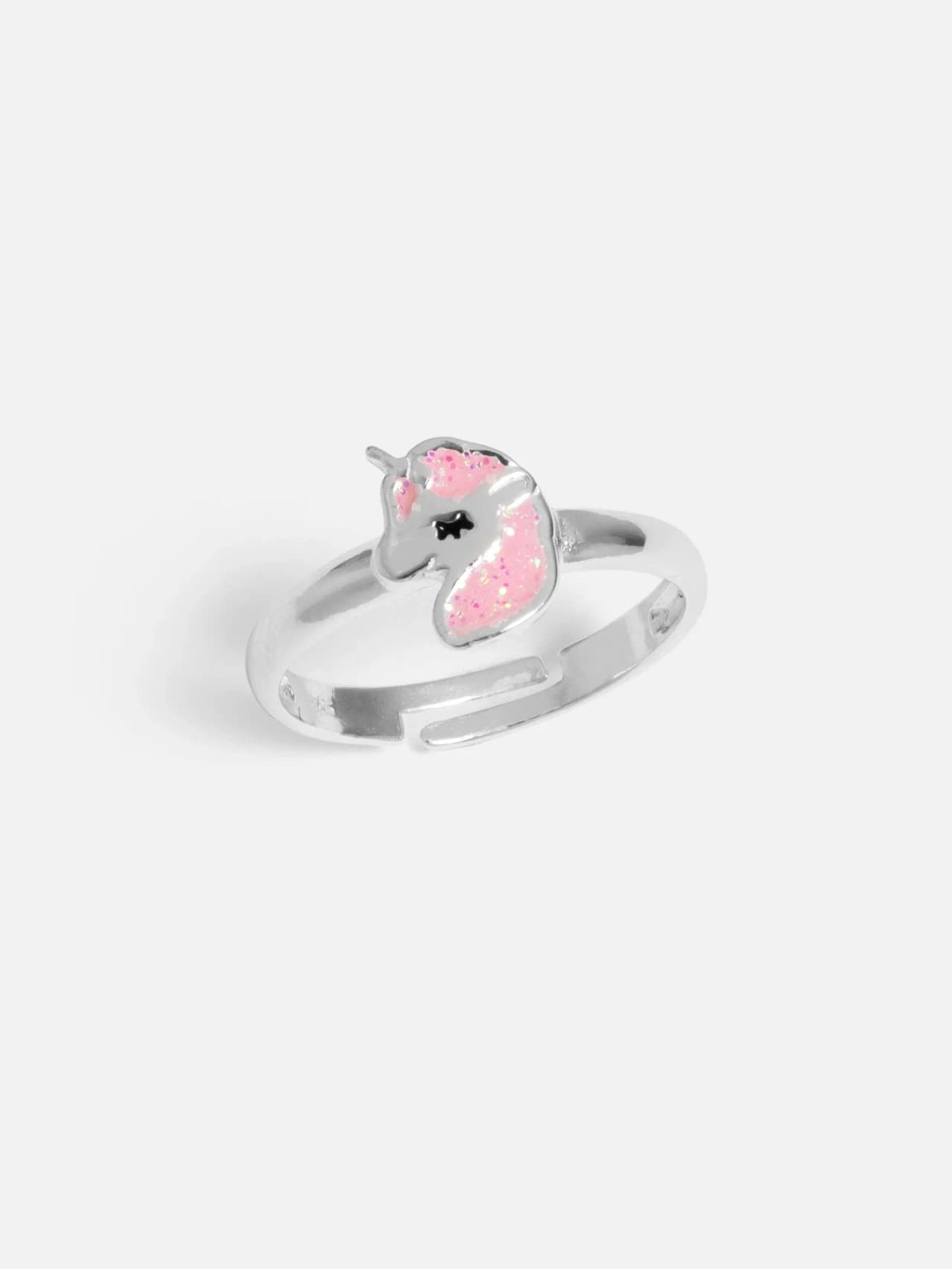 Unicorn Barnring i Äkta Silver