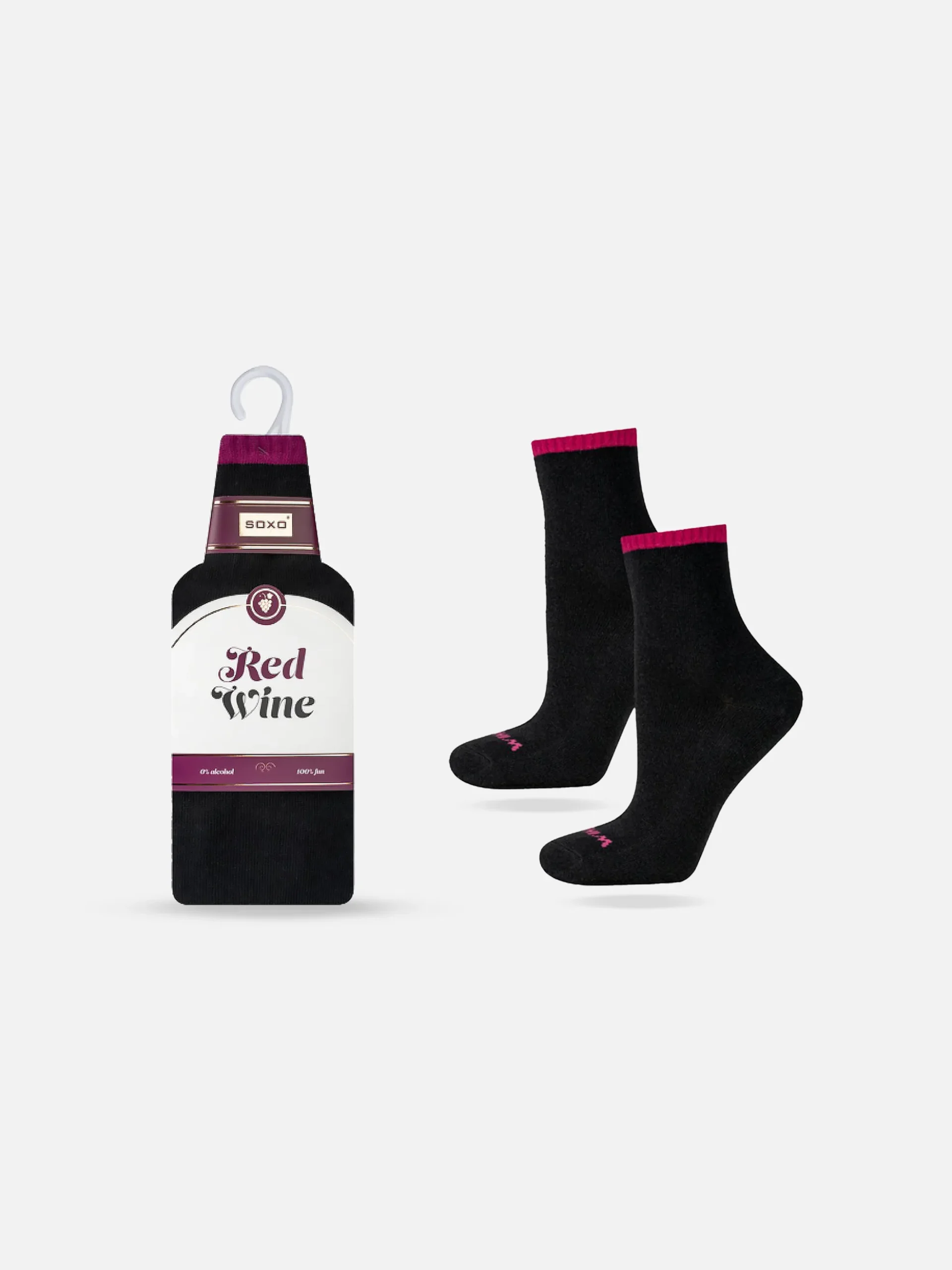 Roliga Strumpor - Kort Vin Dam & Herr Strumpor