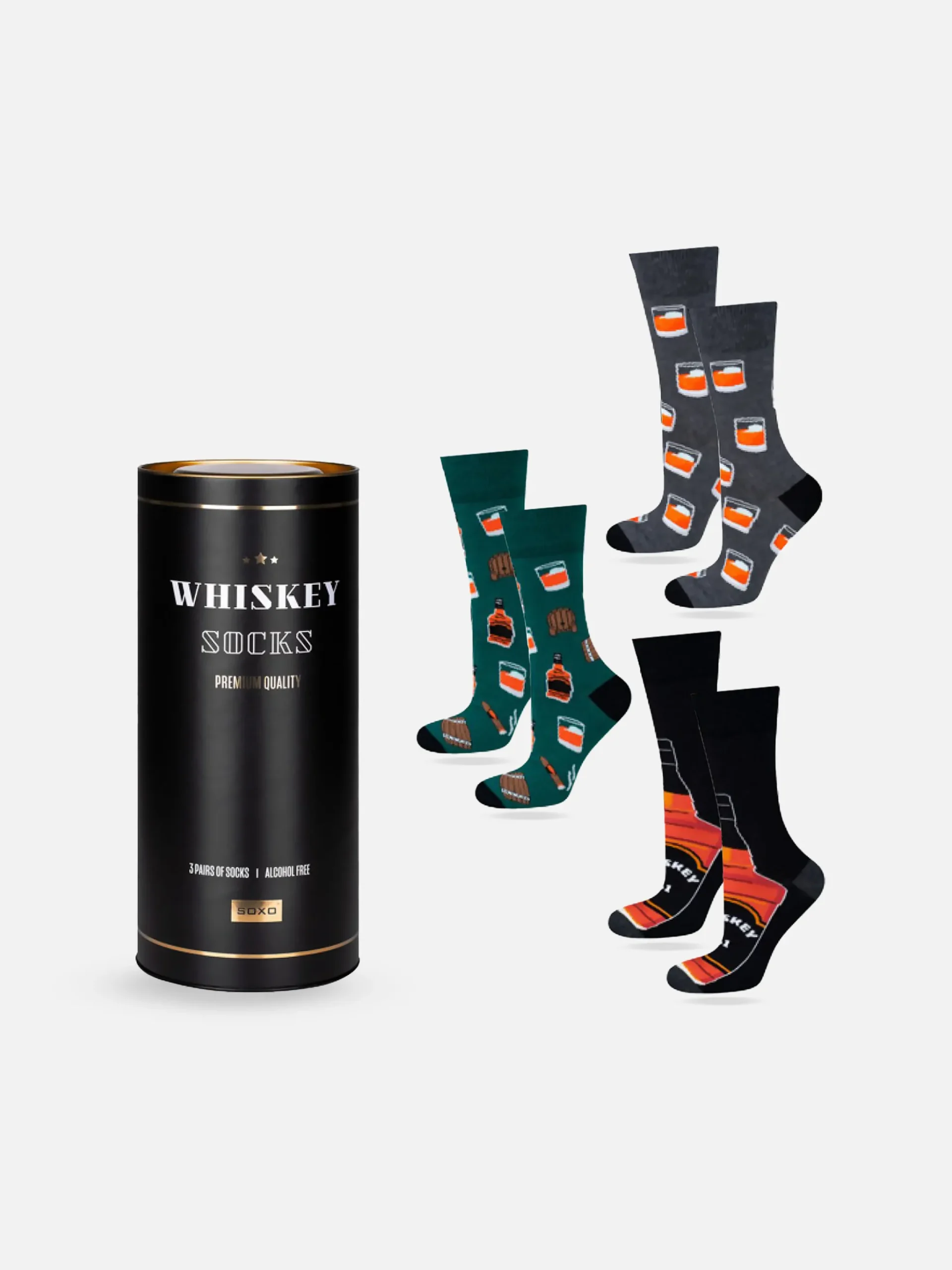 Whisky Glädje - Roliga Strumpor