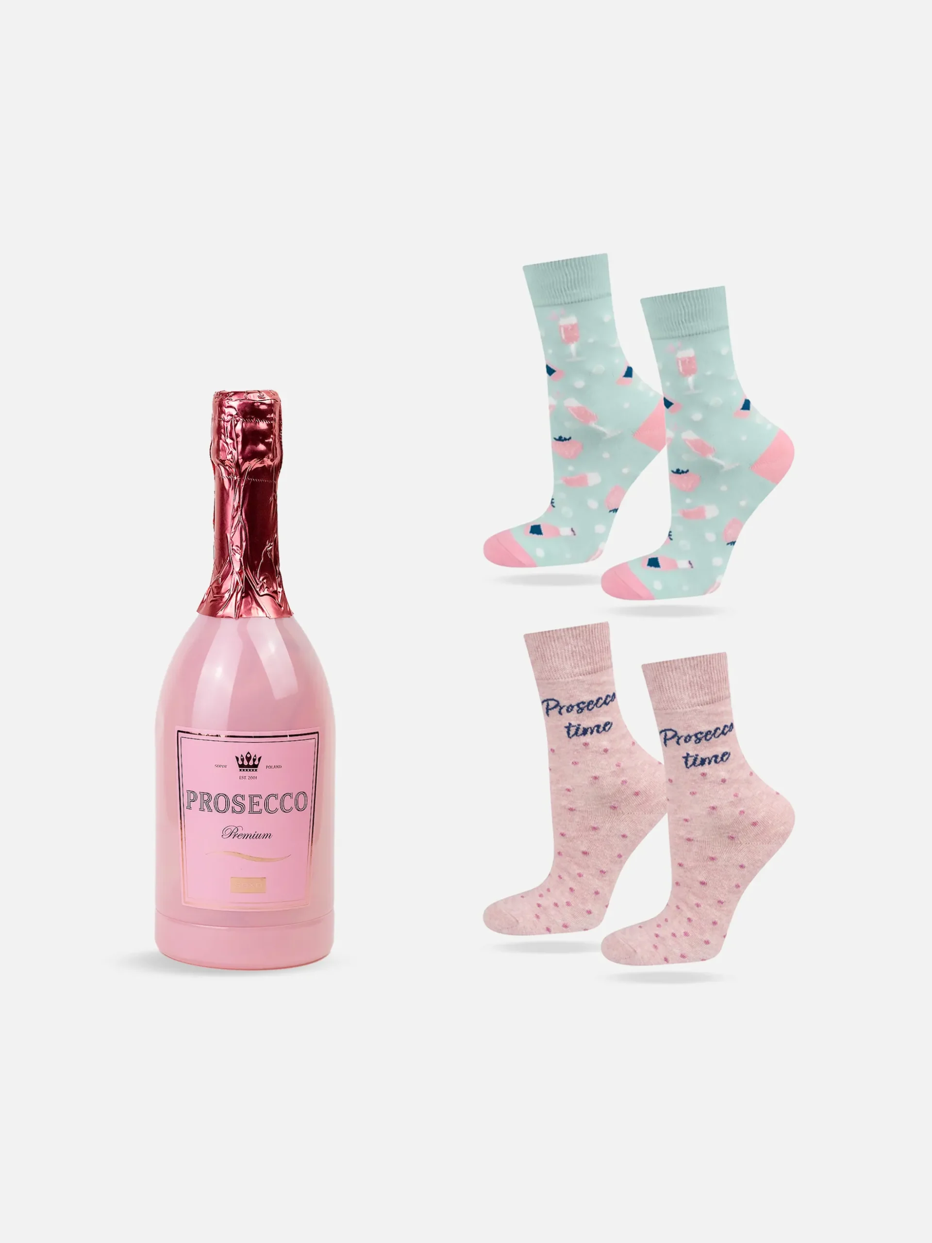 Roliga dam Strumpor prosecco