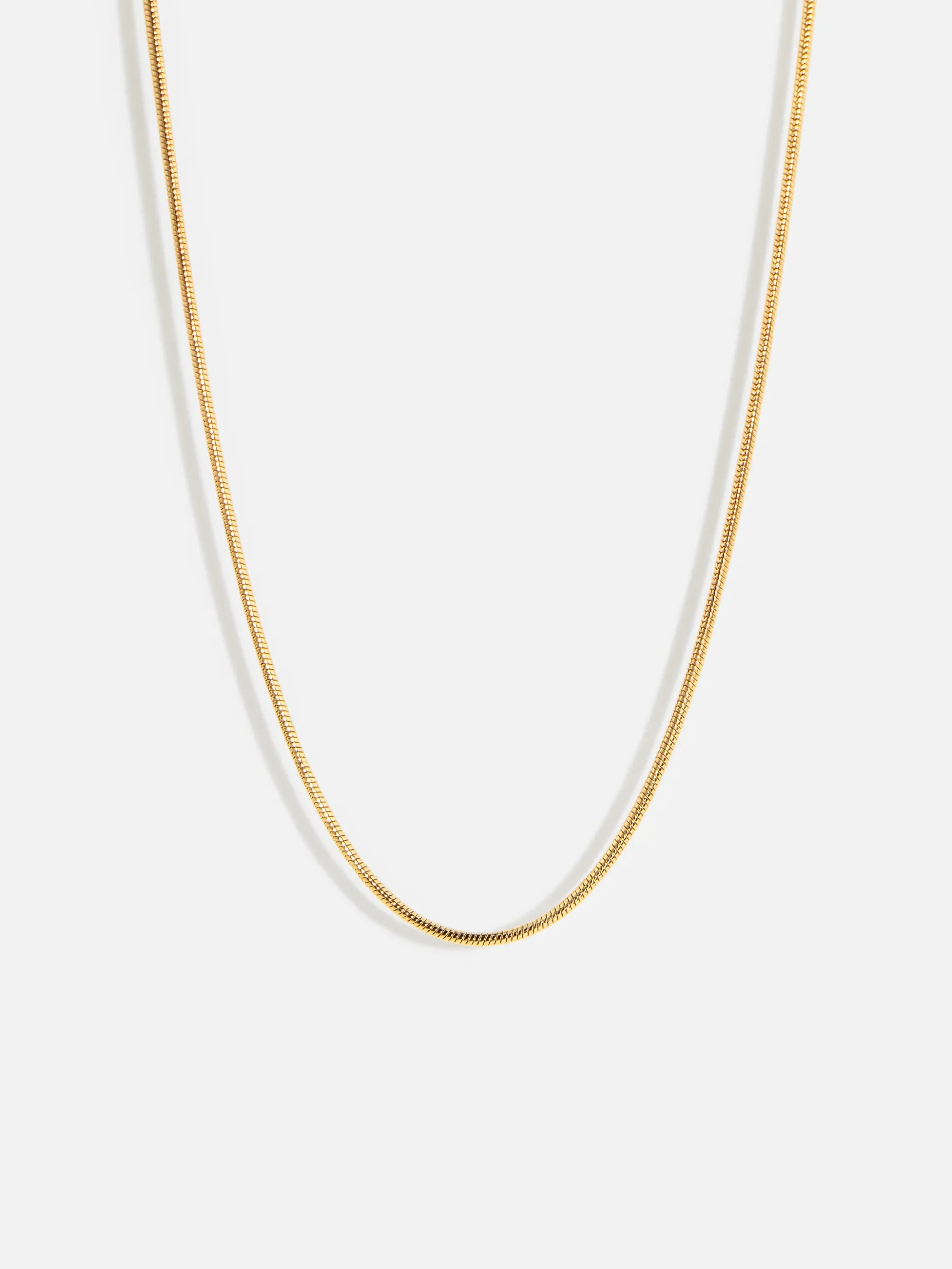 Vackert 18K guldpläterat halsband, perfekt dam smycke, halskedja