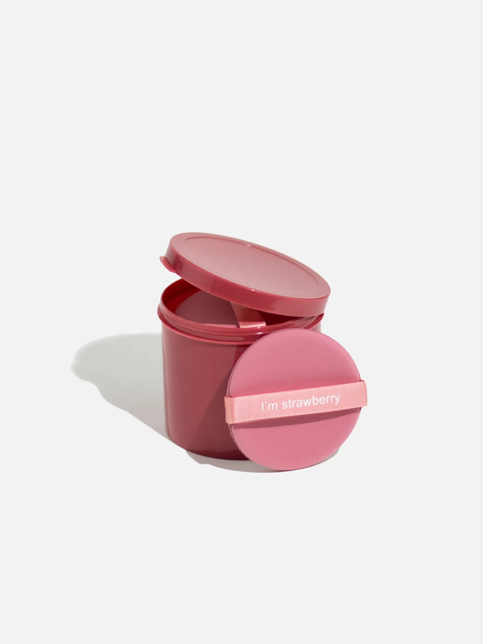 Rosa powder puff 7-pack för perfekt makeupblandning.