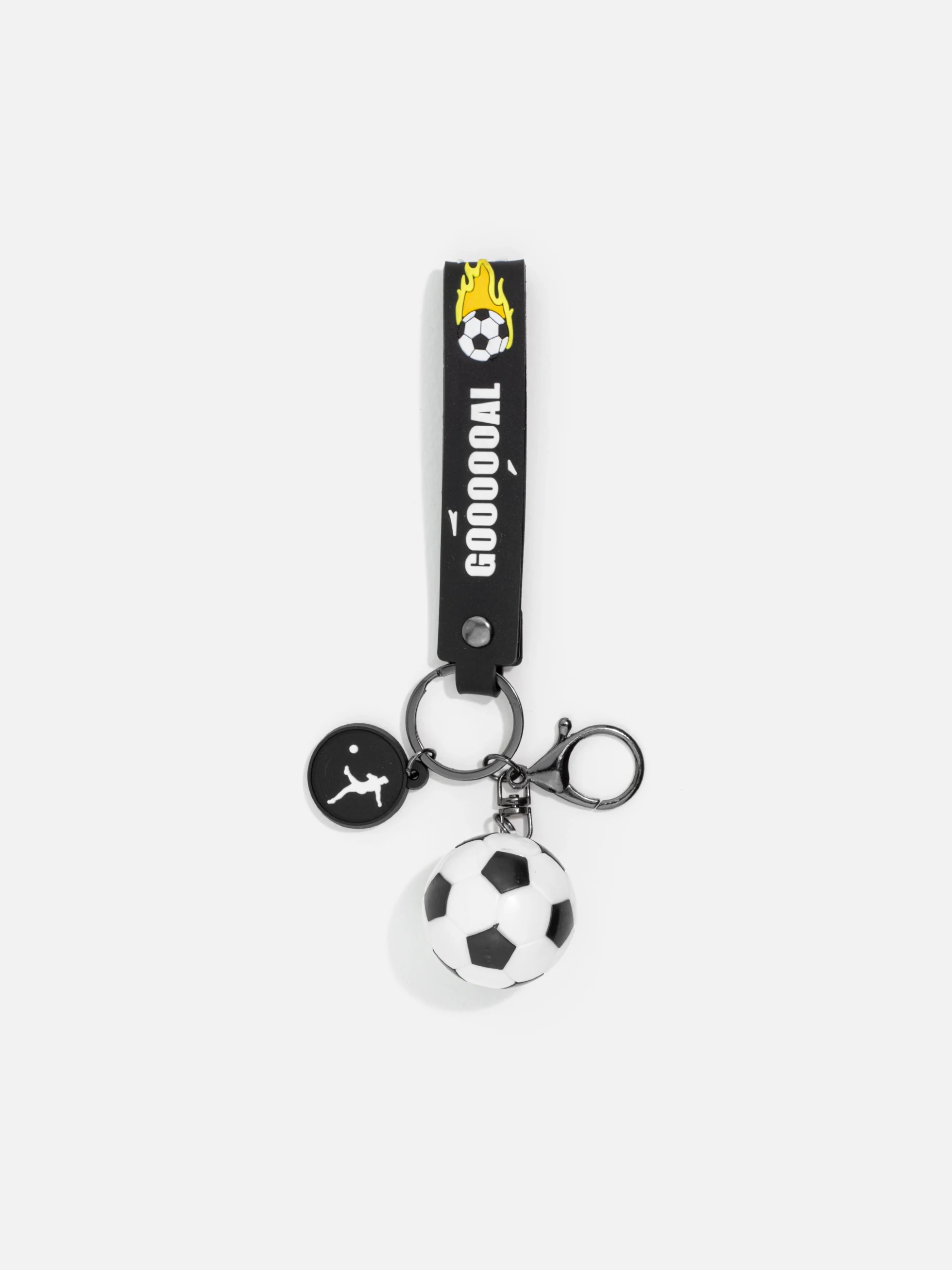 Mål! Fotbollsnyckelring med cool design